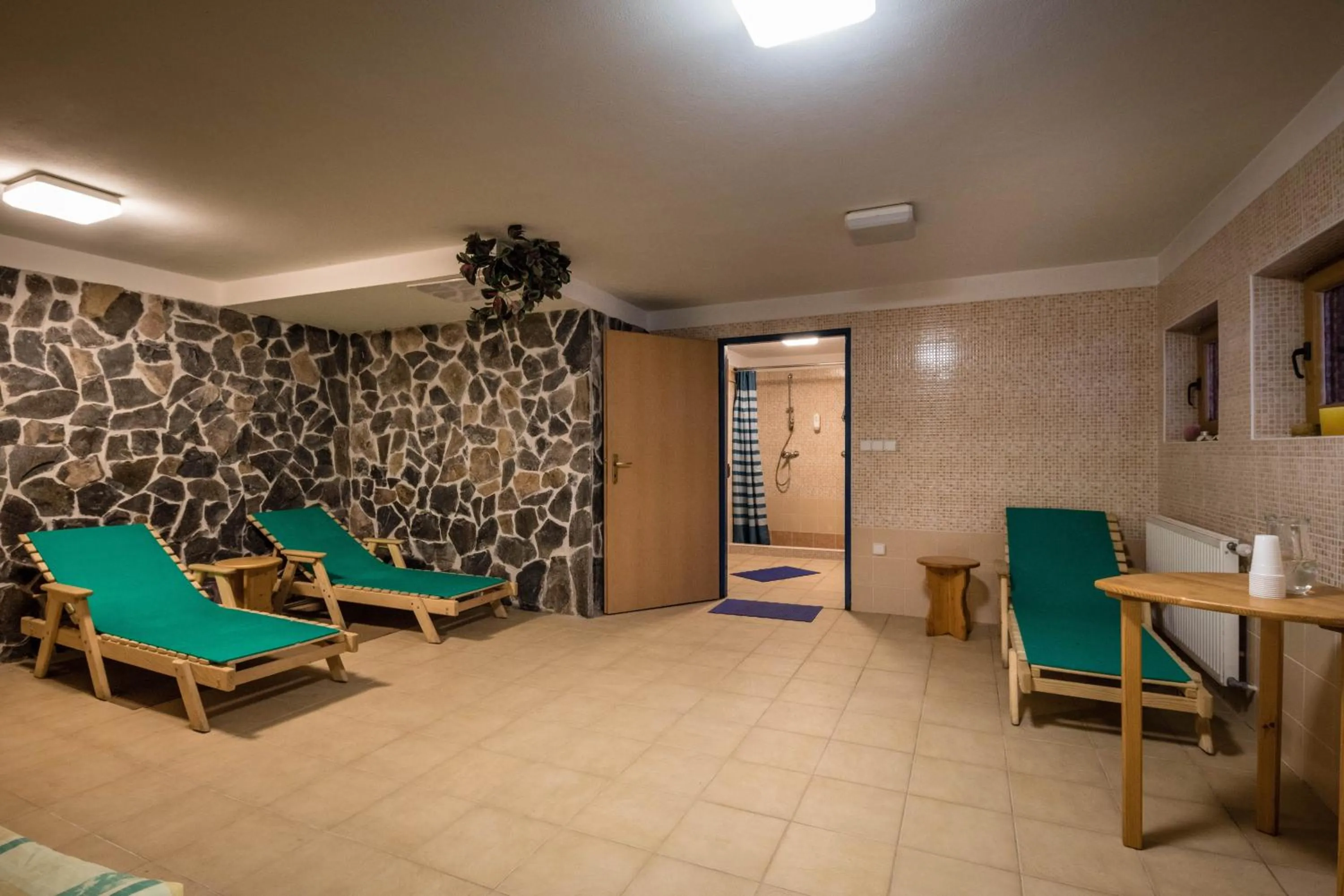 Sauna in Hotel Boboty