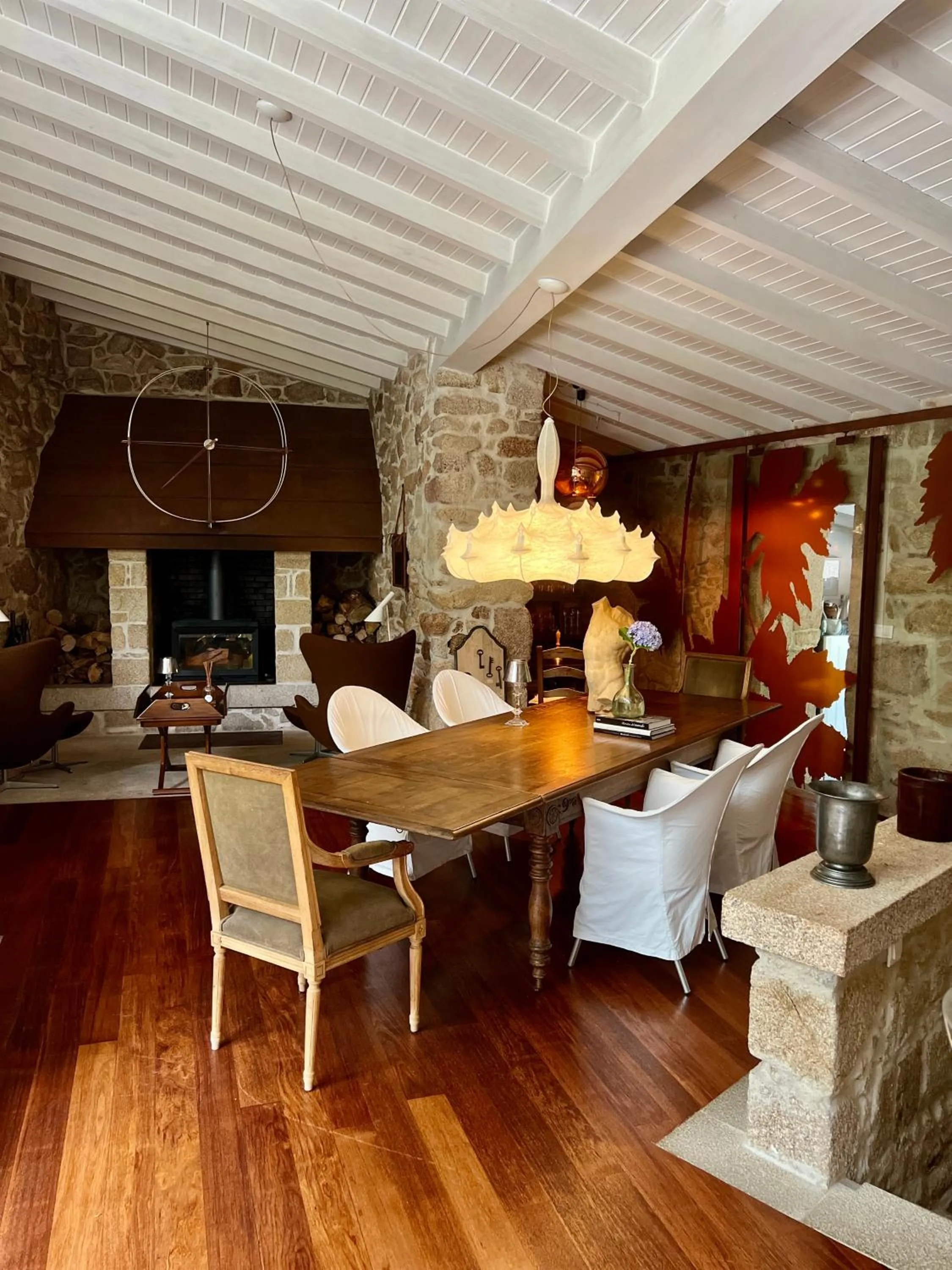 Living room in Enoturismo Novavila Rias Baixas Wine Design