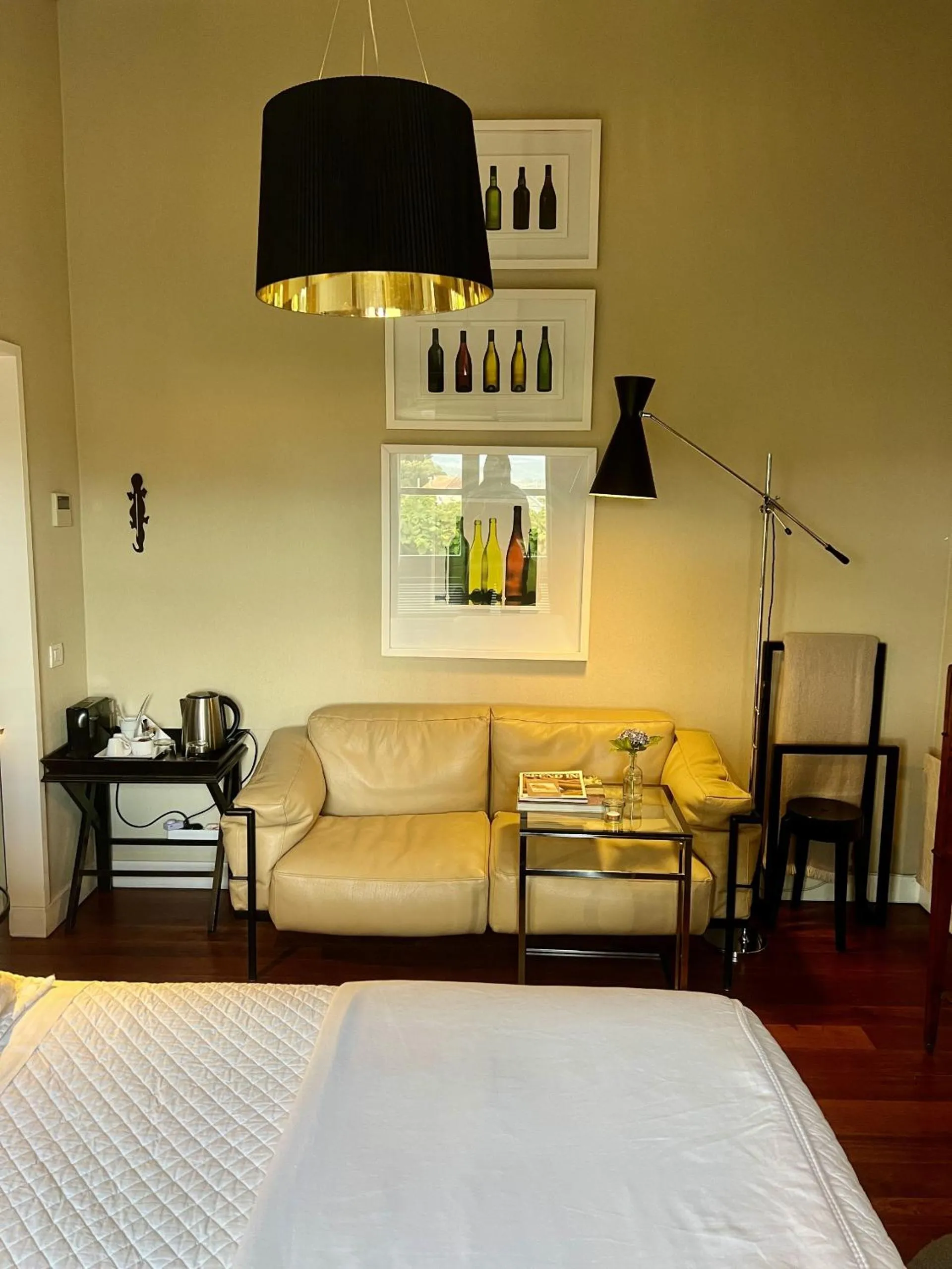 Bed in Enoturismo Novavila Rias Baixas Wine Design