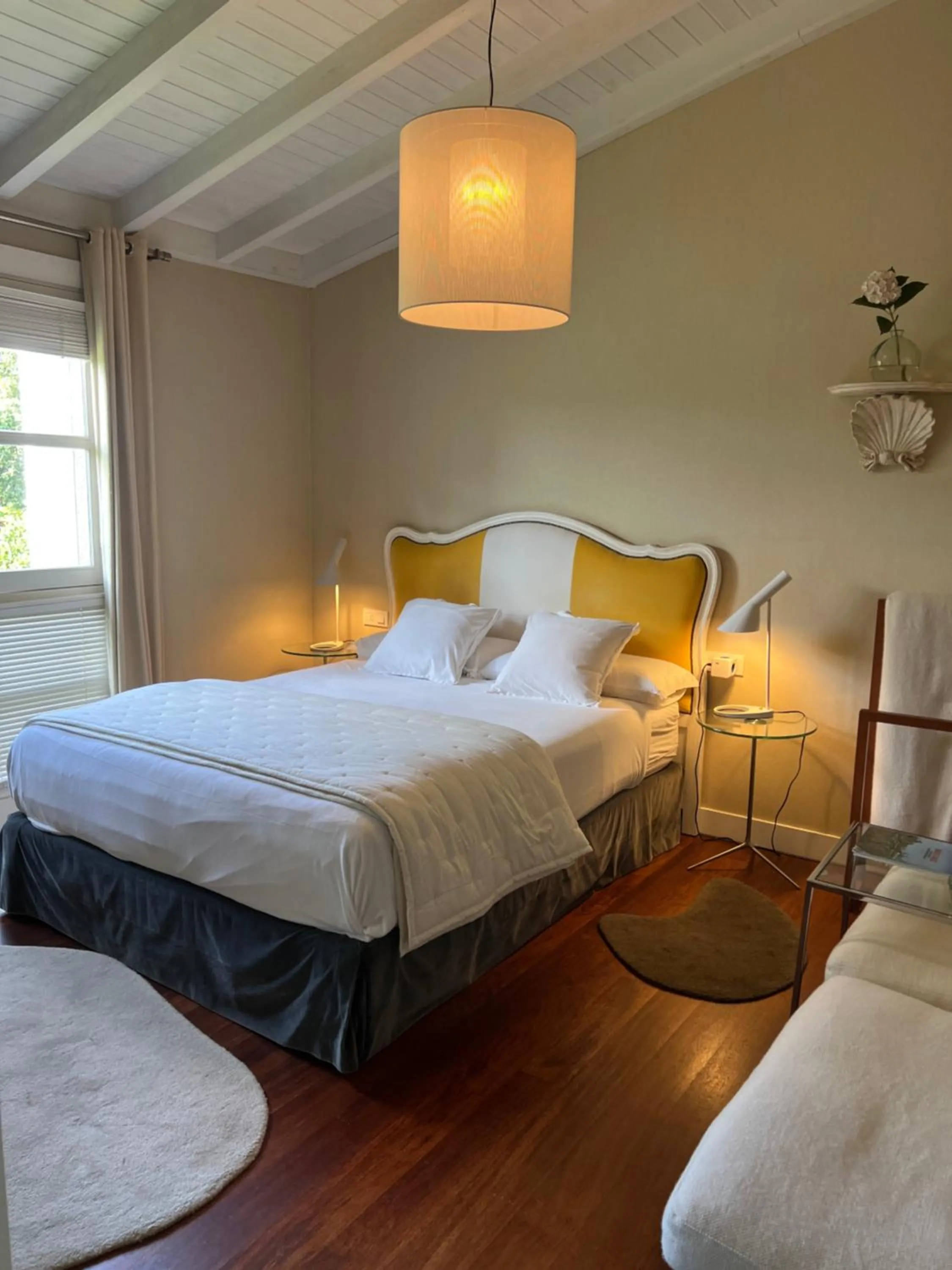 Bedroom, Bed in Enoturismo Novavila Rias Baixas Wine Design