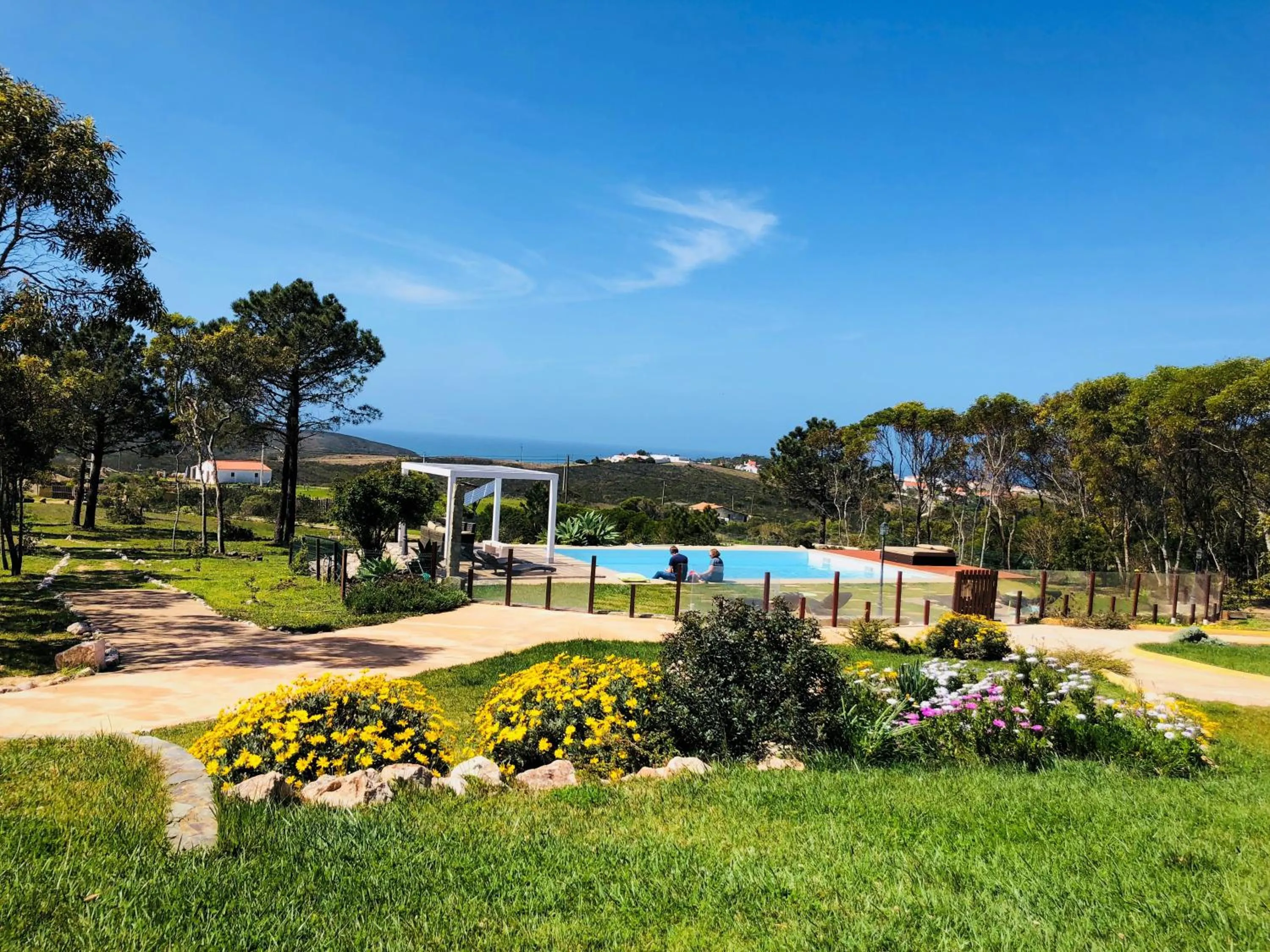 Garden view in Herdade Monte Do Sol