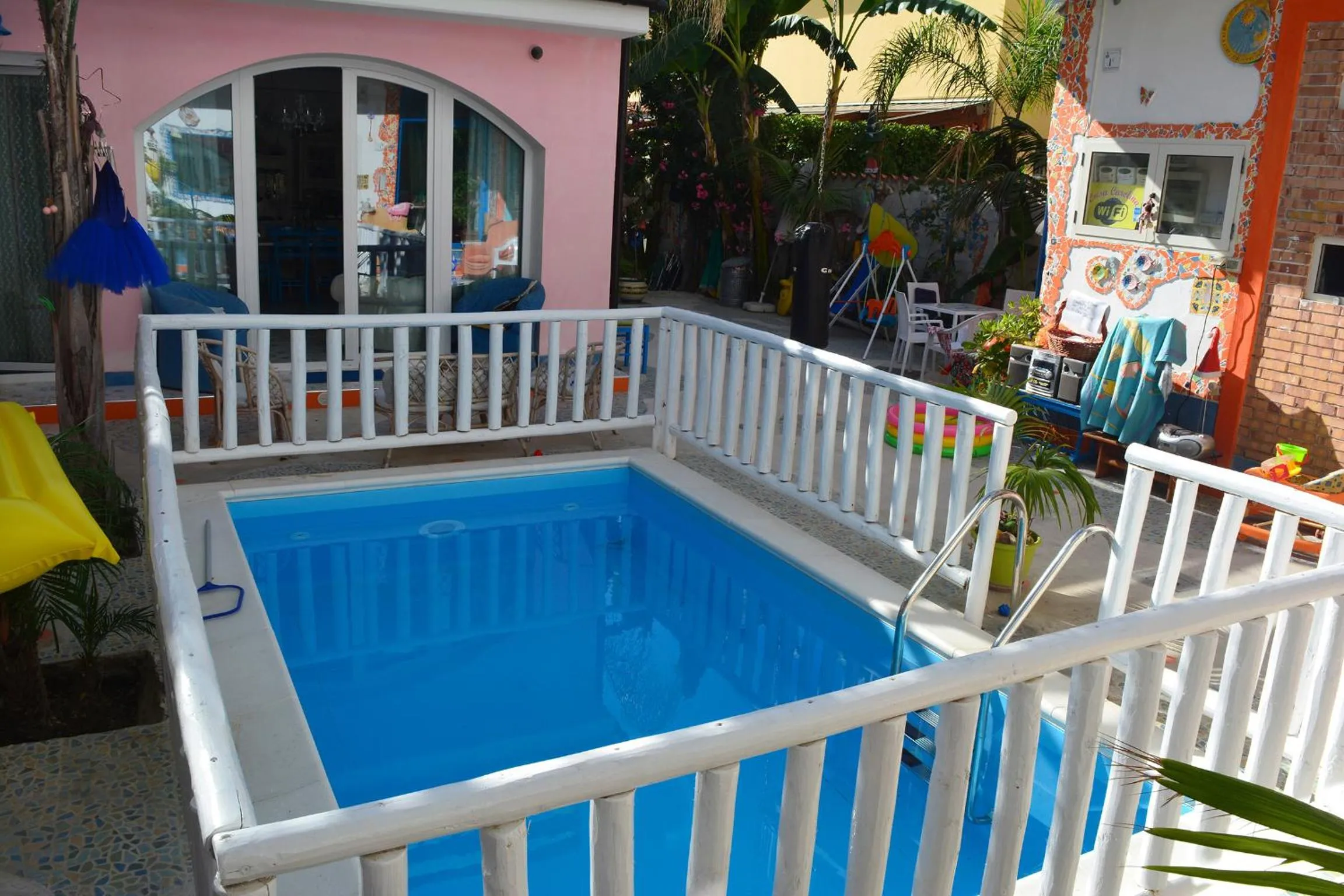 Swimming pool in Casa Carolina