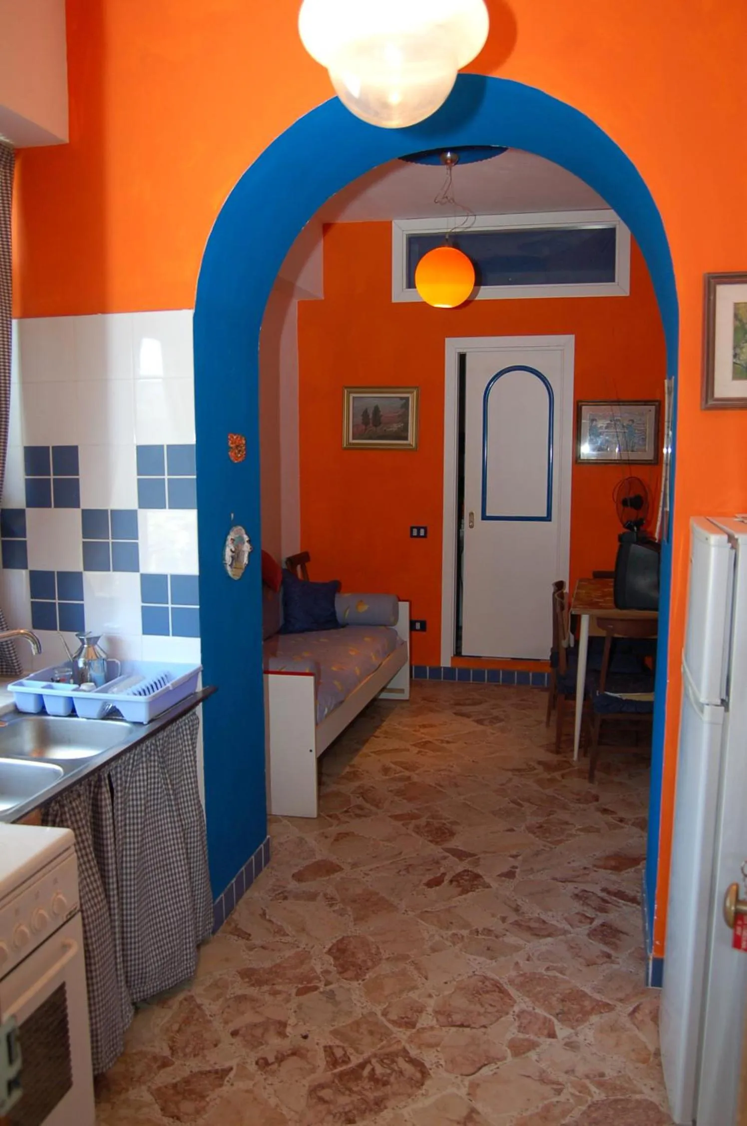 Seating area in Casa Carolina