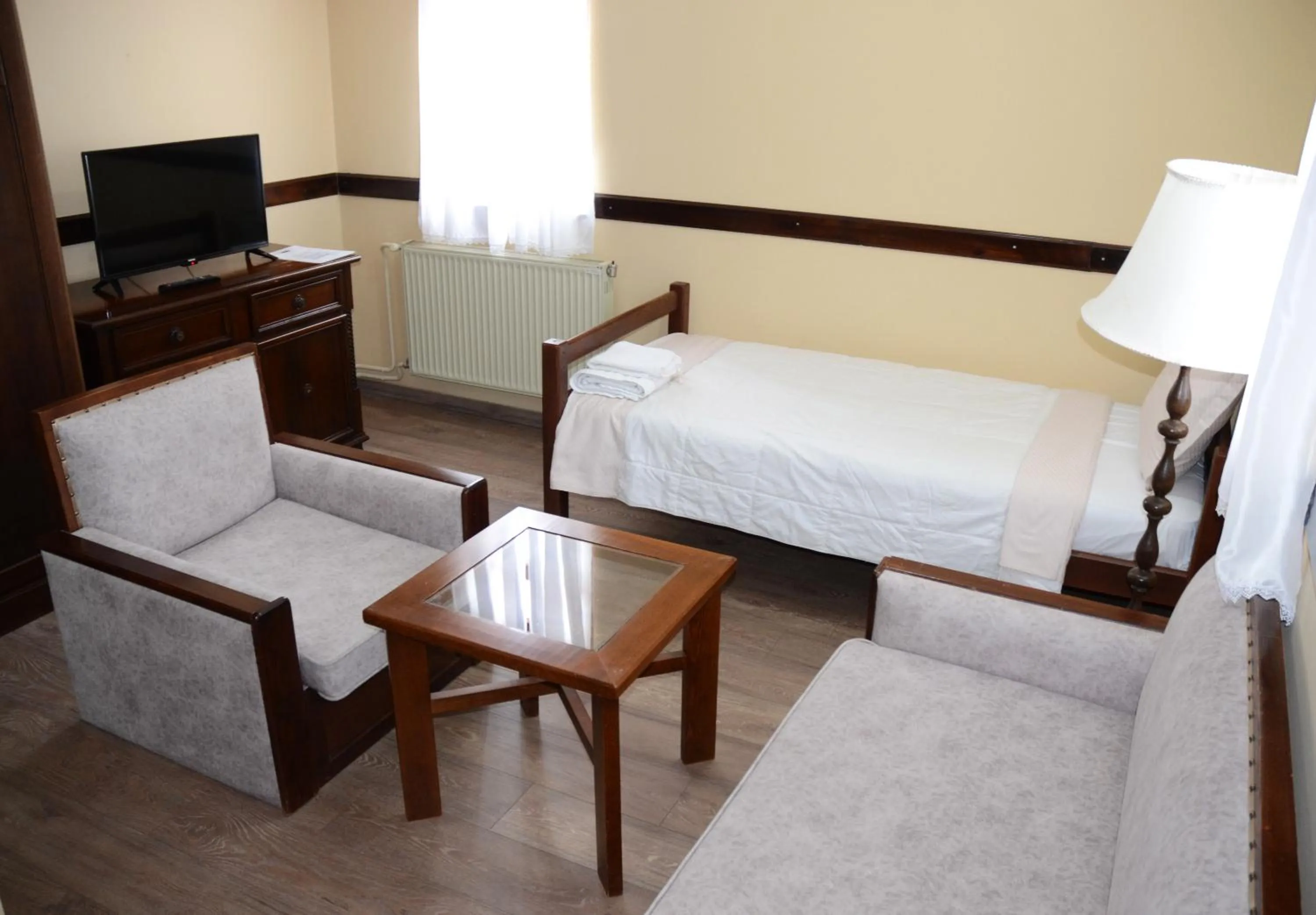 Bed in Hotel St. Naum