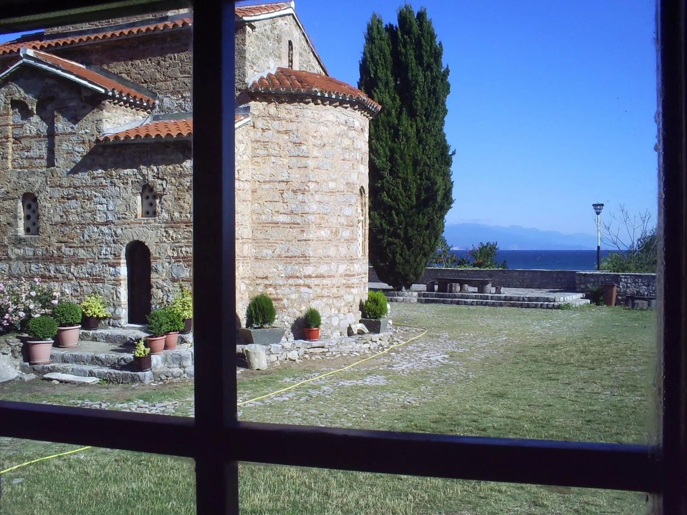 Natural landscape in Hotel St. Naum
