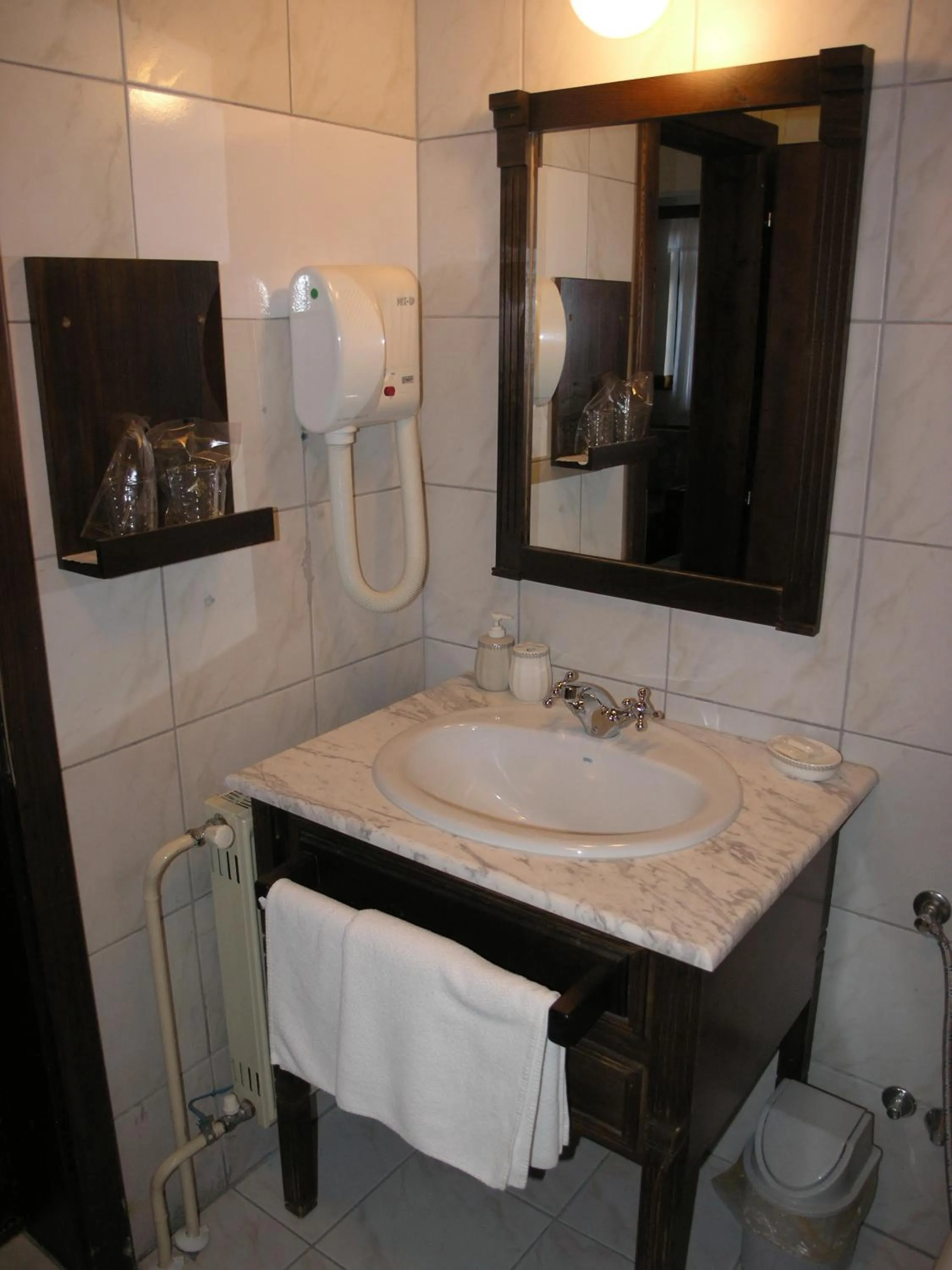 Bathroom in Hotel St. Naum