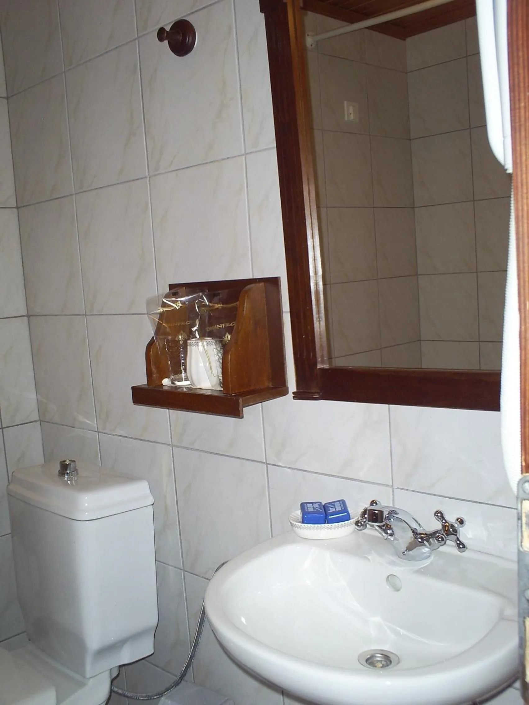 Bathroom in Hotel St. Naum