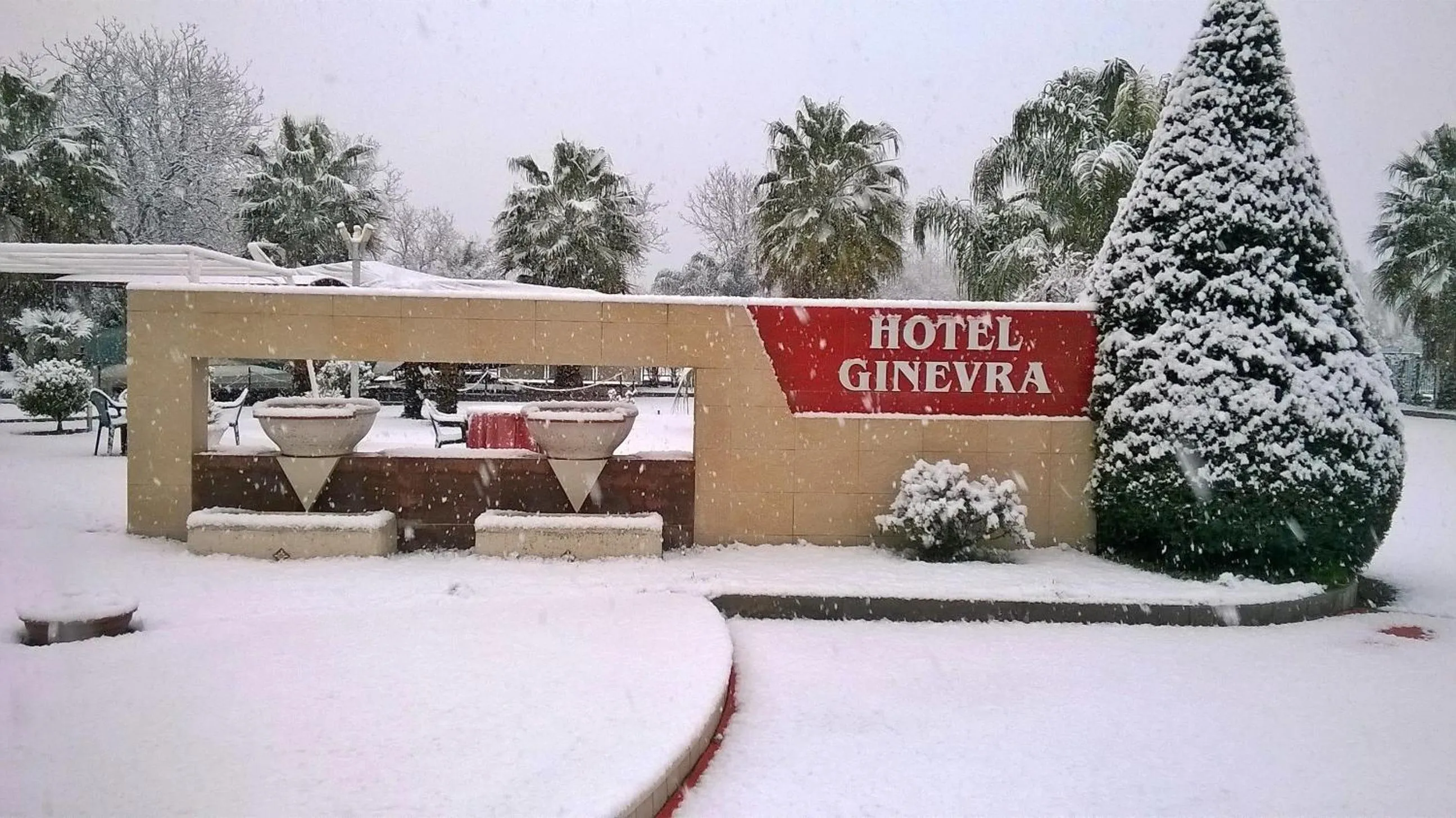 Property building in Hotel Ginevra