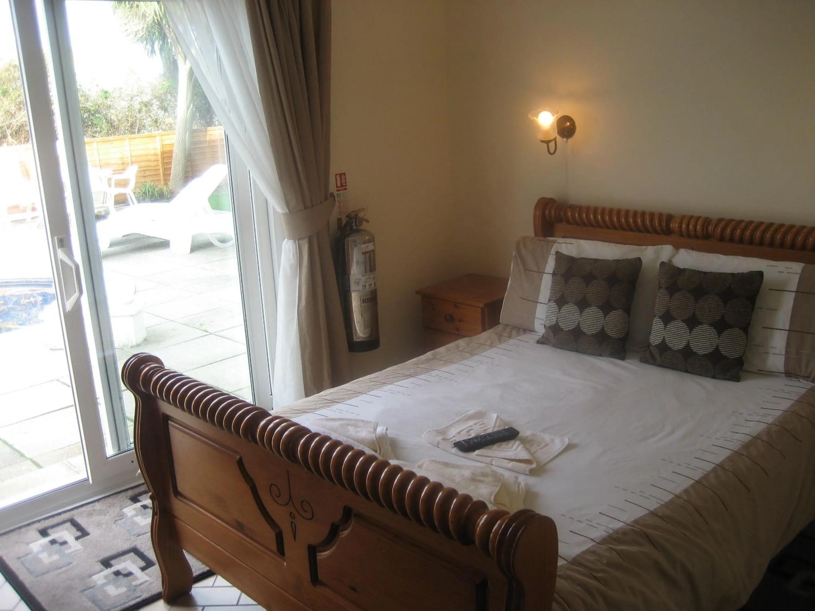 Bed in Priory Lodge Hotel