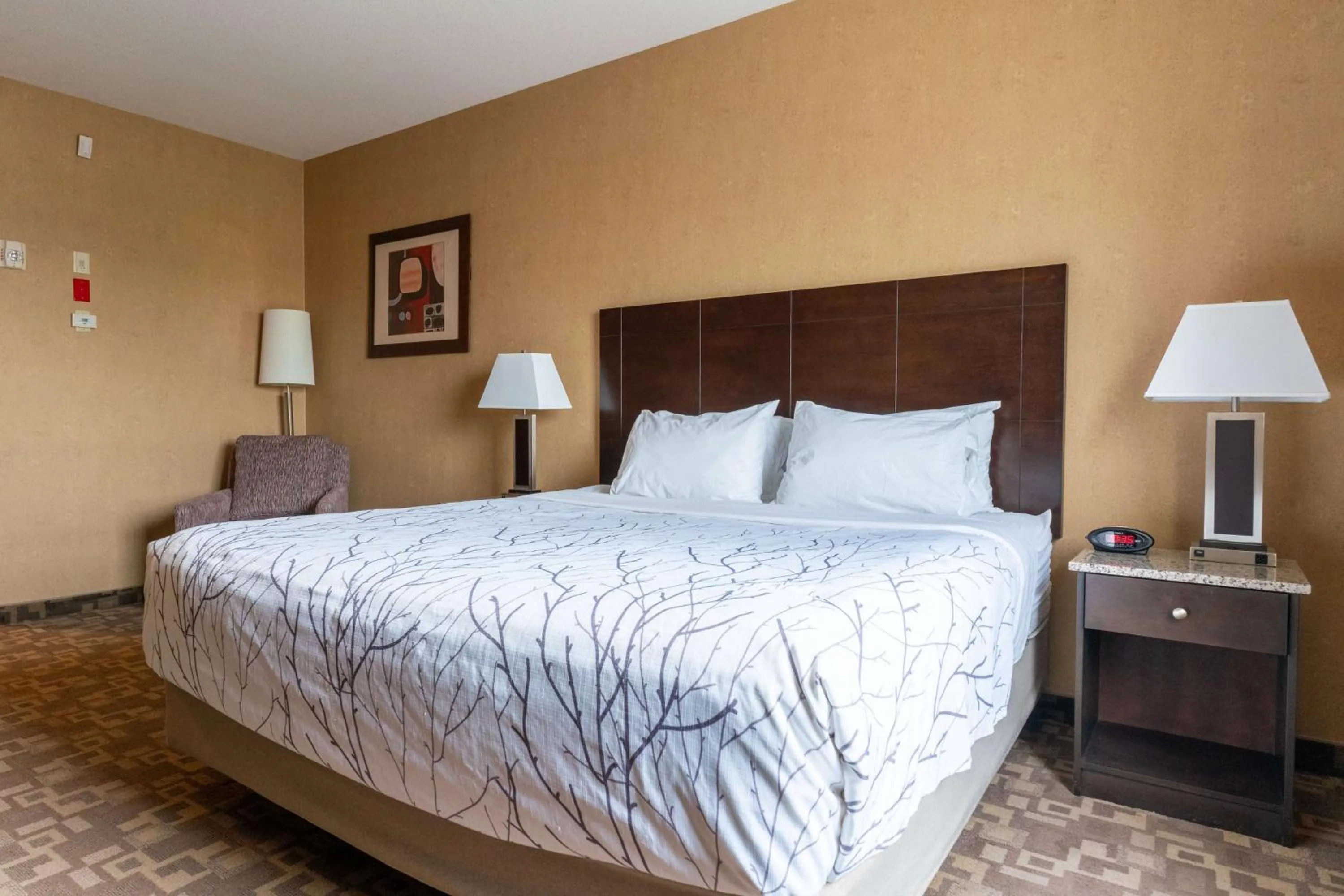 Bedroom, Bed in Best Western Plus South Edmonton Inn & Suites