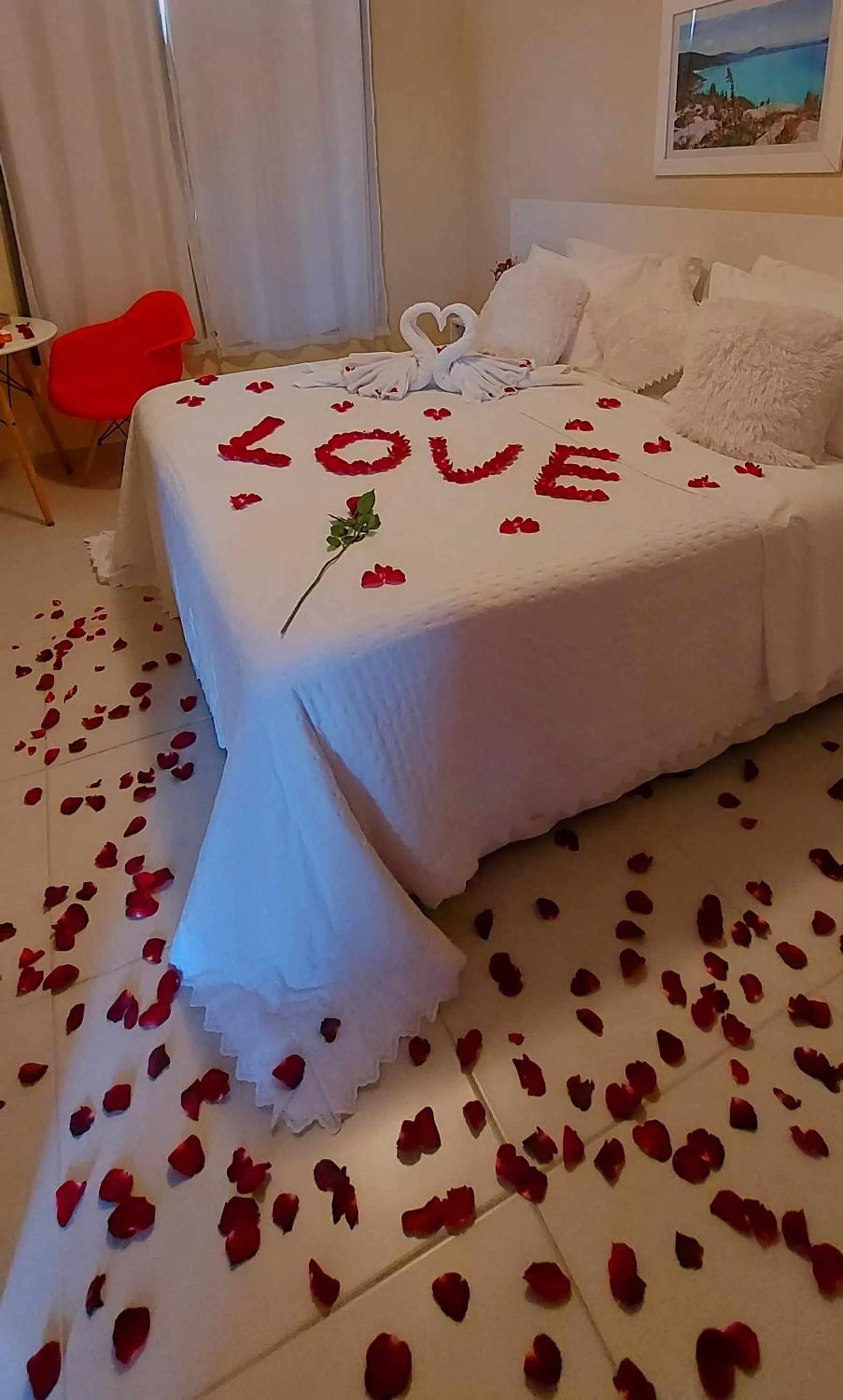 Bed in Pousada Arraial Inn