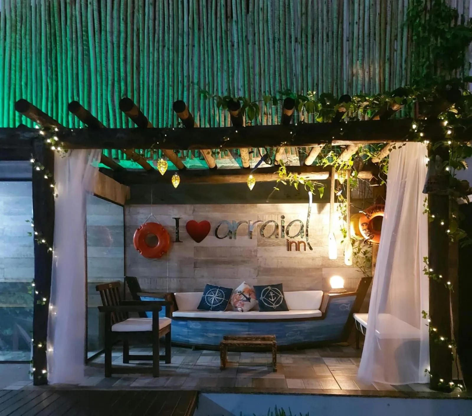 Patio in Pousada Arraial Inn