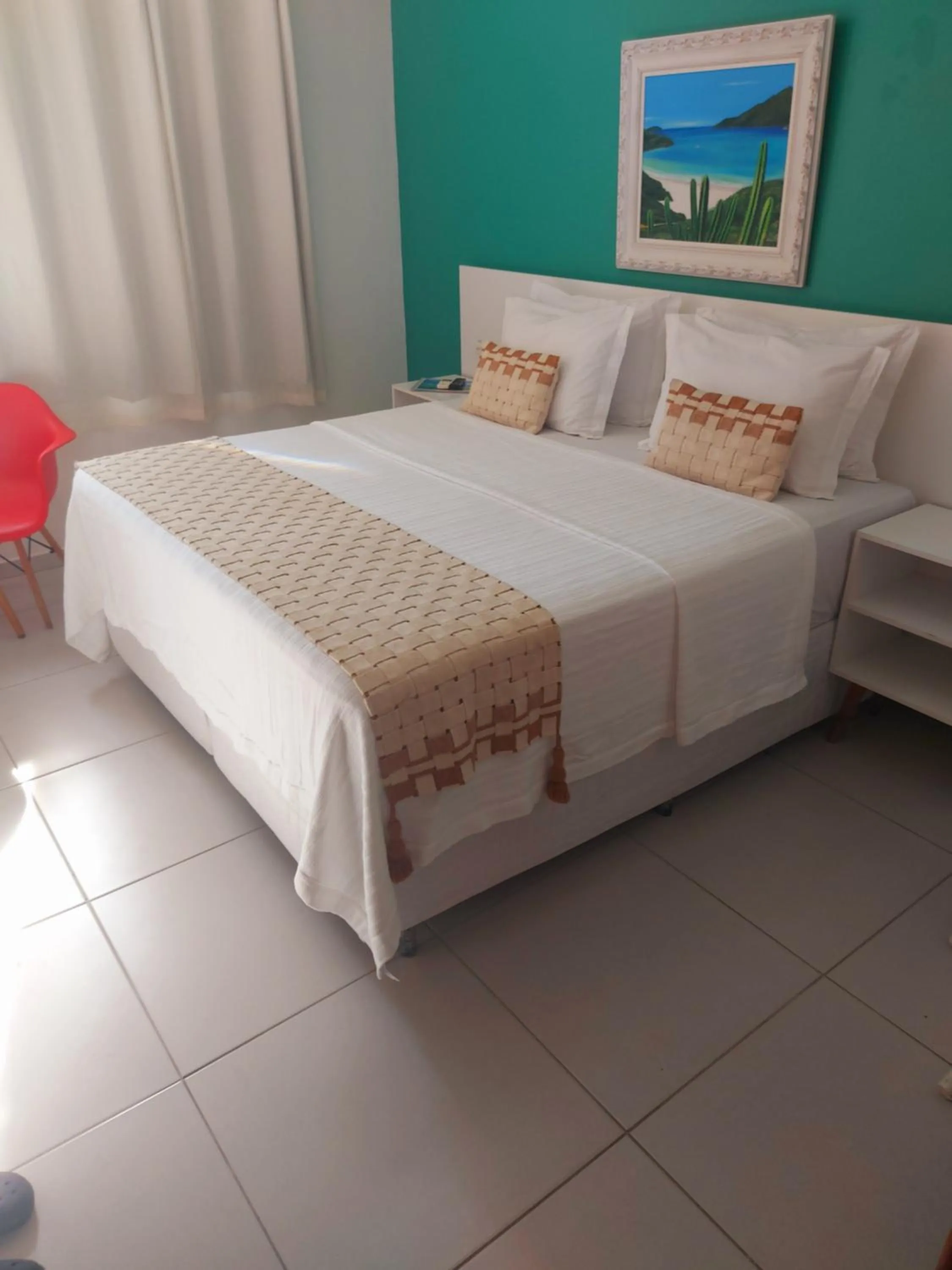 Bed in Pousada Arraial Inn