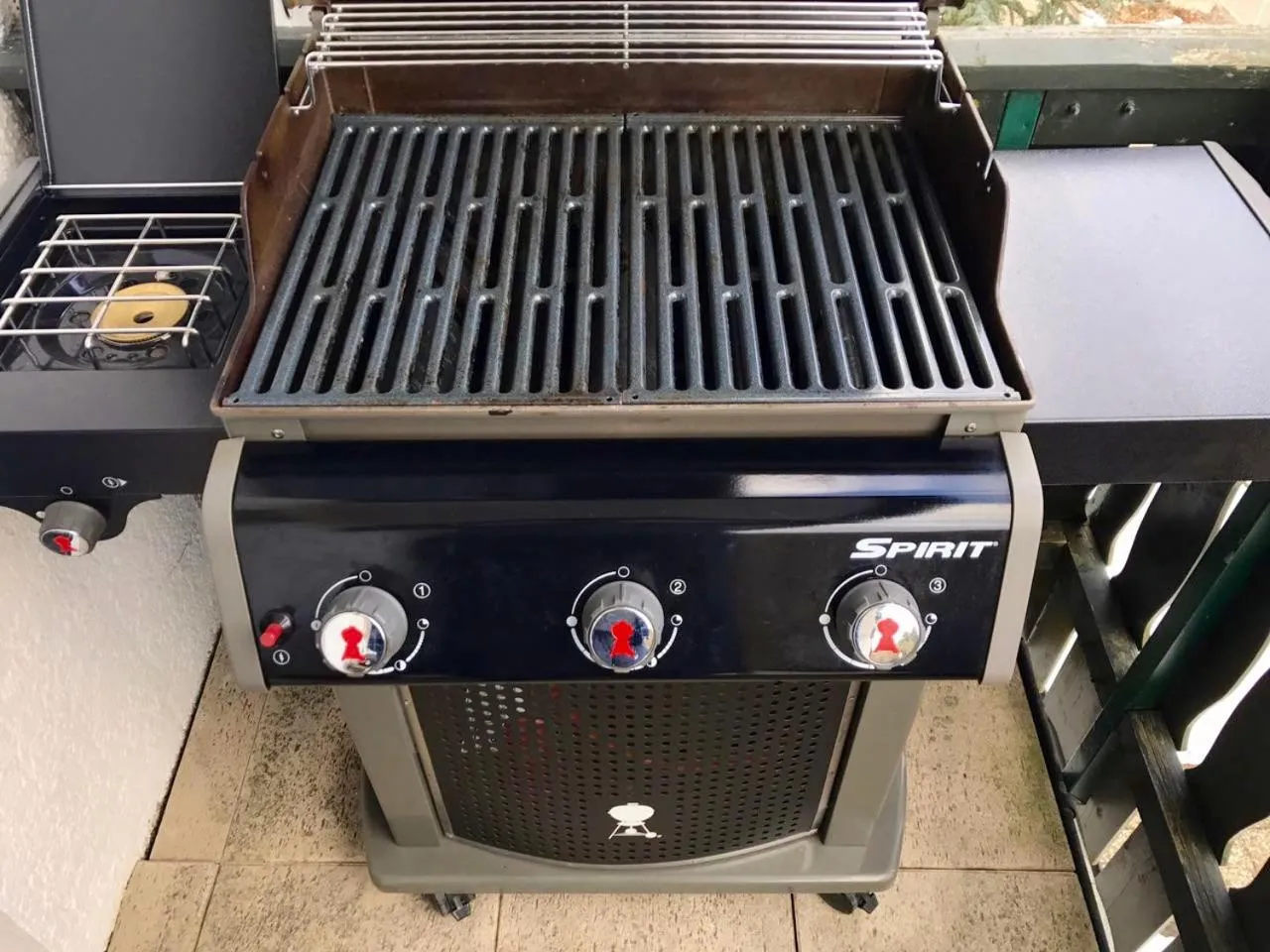 BBQ facilities in Ferienwohnung Gipfelnest