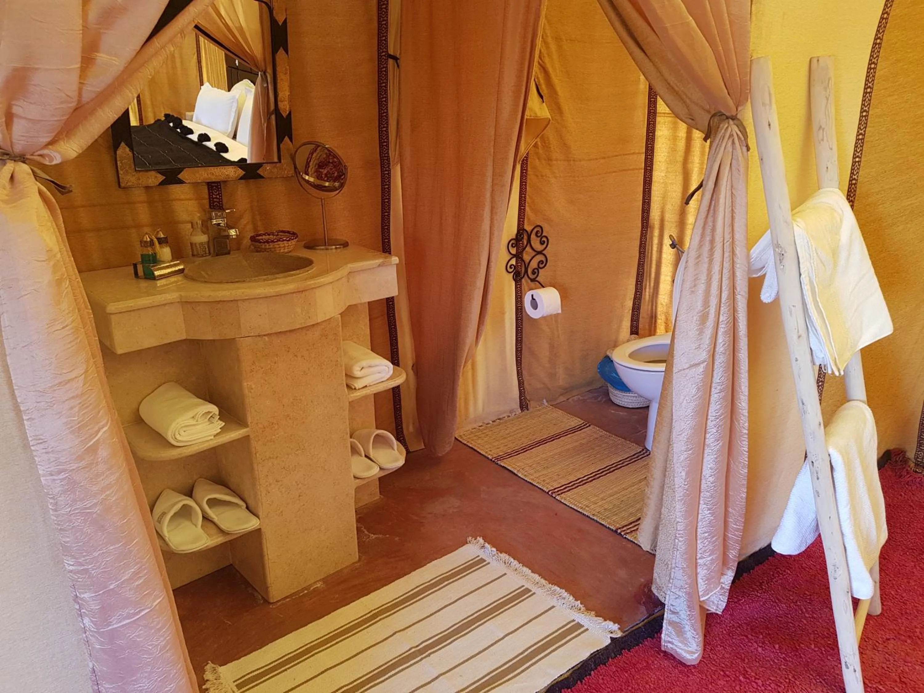 Bathroom in Erg Chebbi Camp