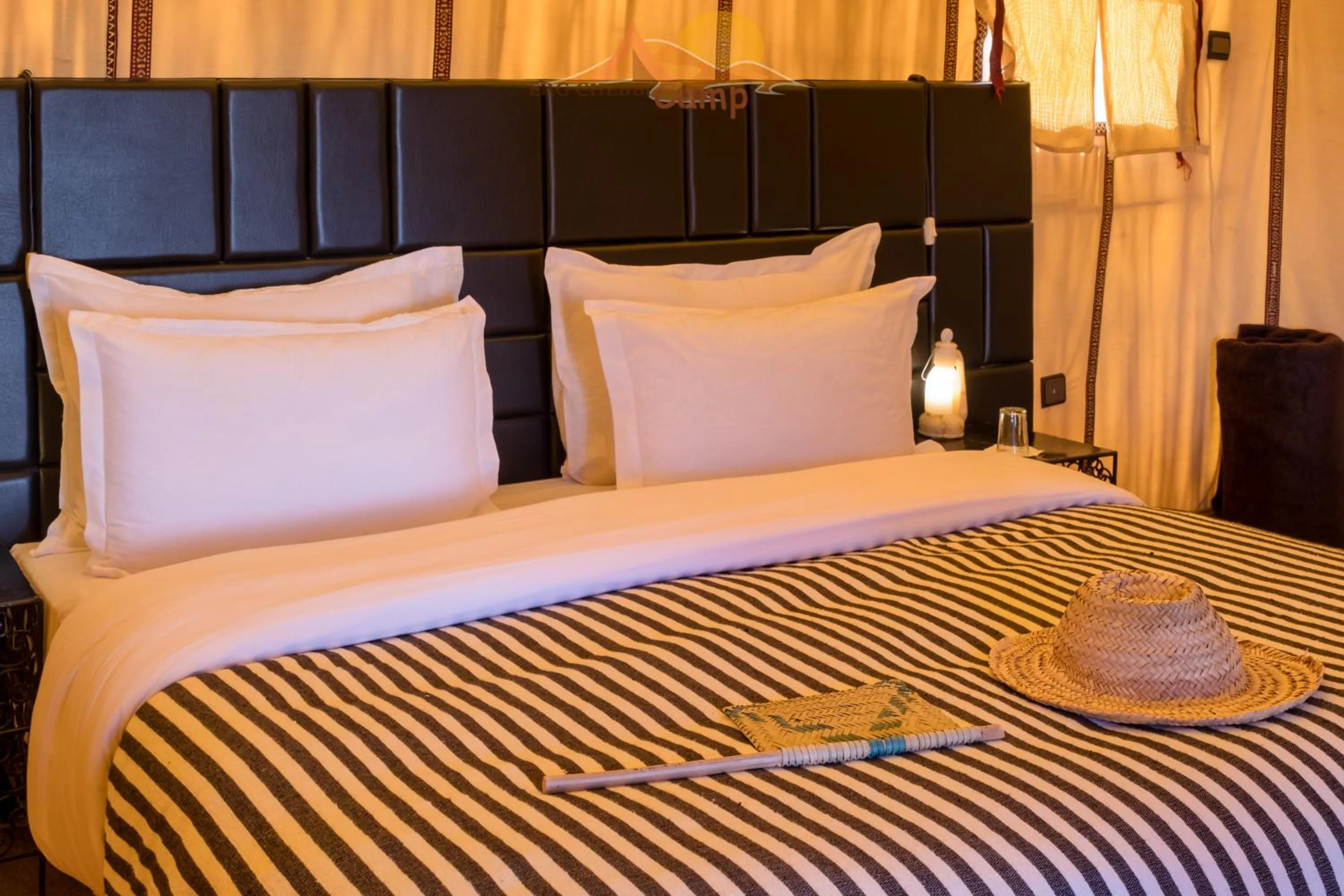 Bed in Erg Chebbi Camp