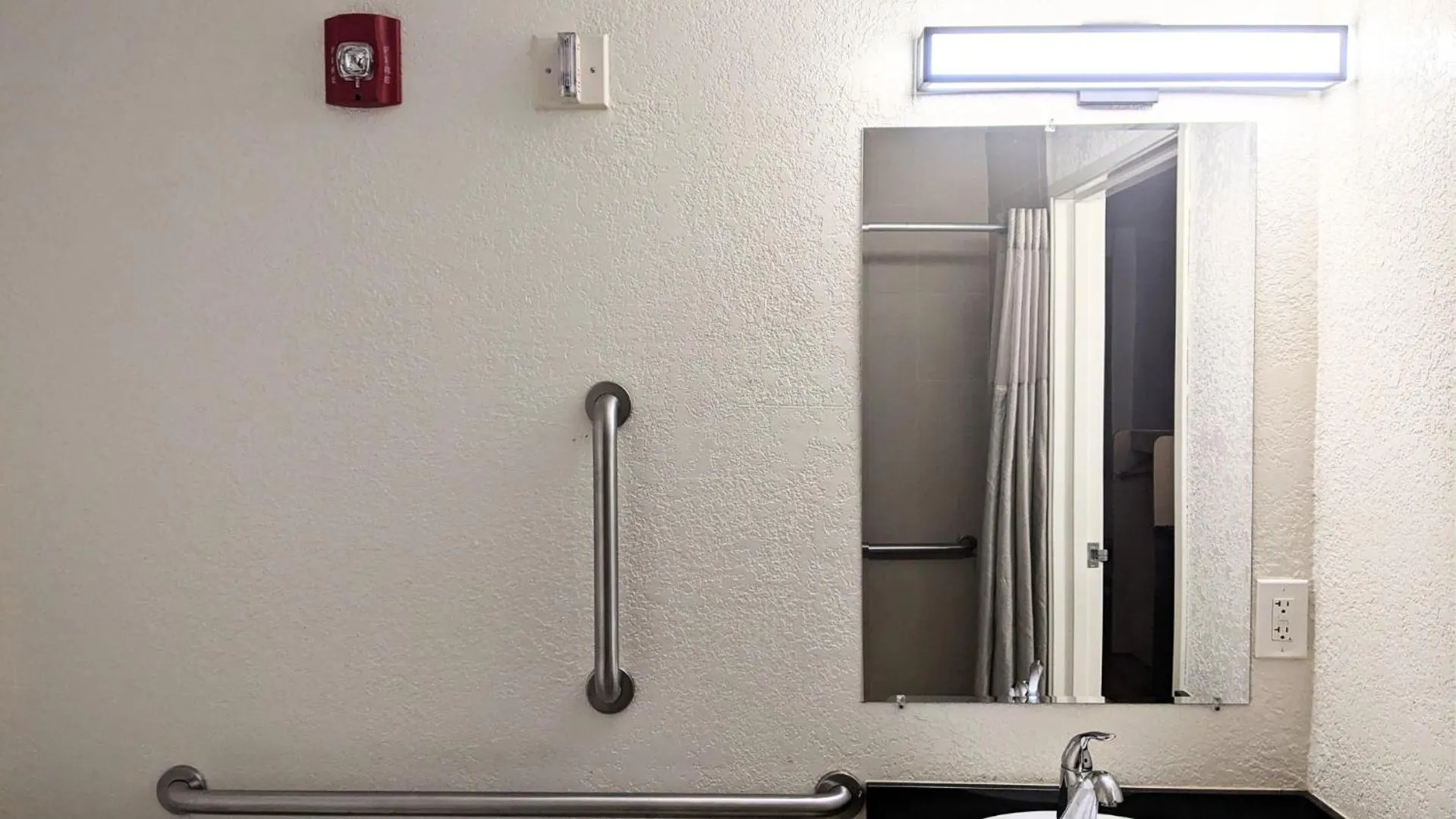 Bathroom in Motel 6 Ogden, UT- Downtown