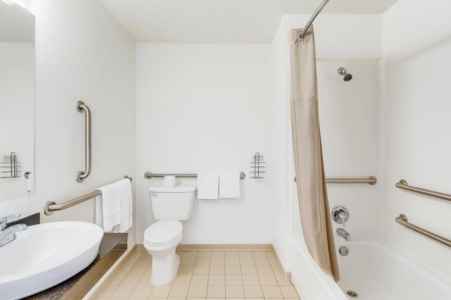 Toilet in Motel 6 Ogden, UT- Downtown