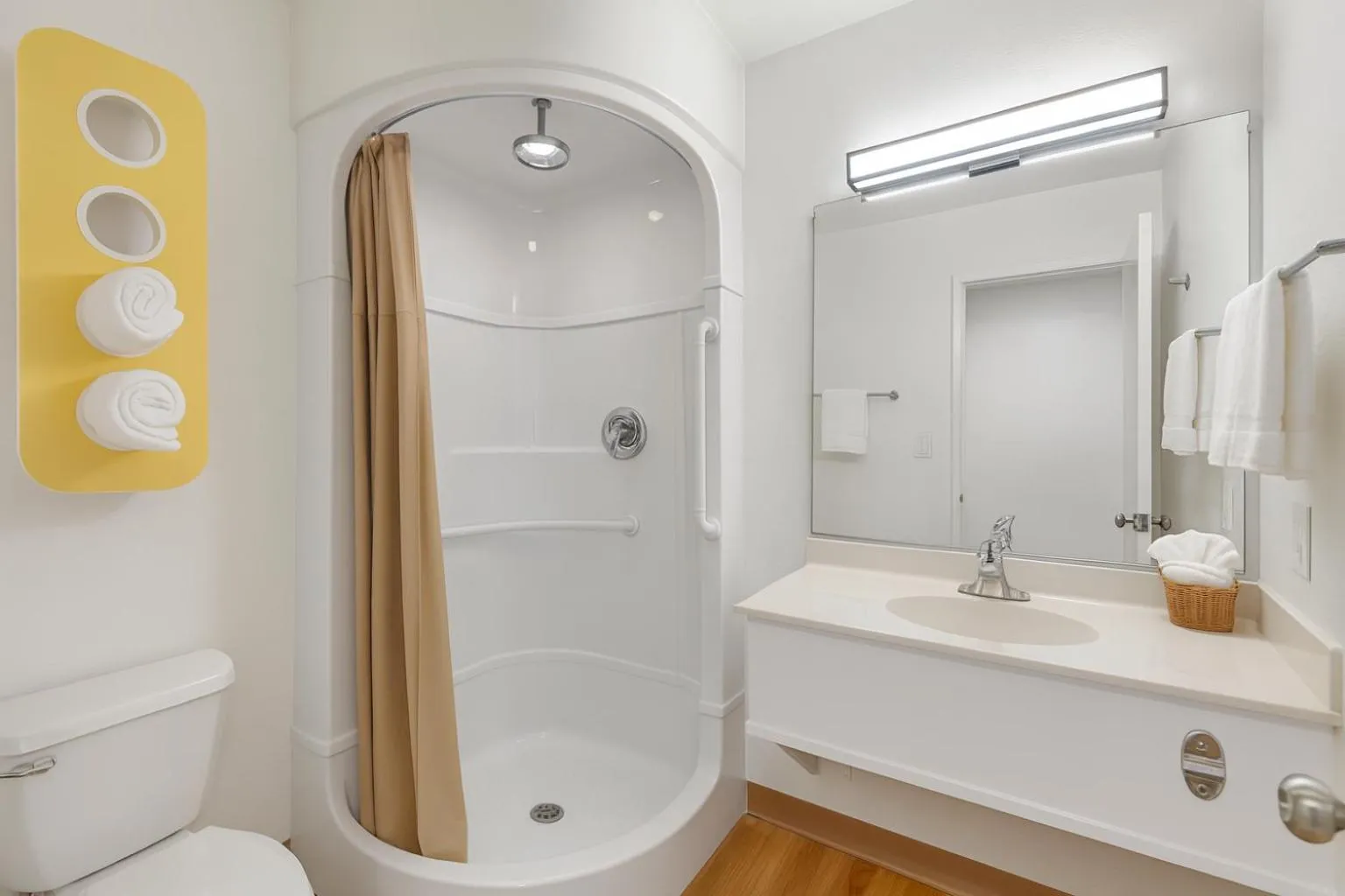 Shower in Motel 6 Ogden, UT- Downtown