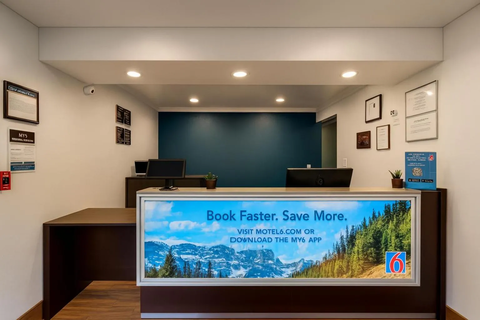 Property logo or sign in Motel 6 Ogden, UT- Downtown