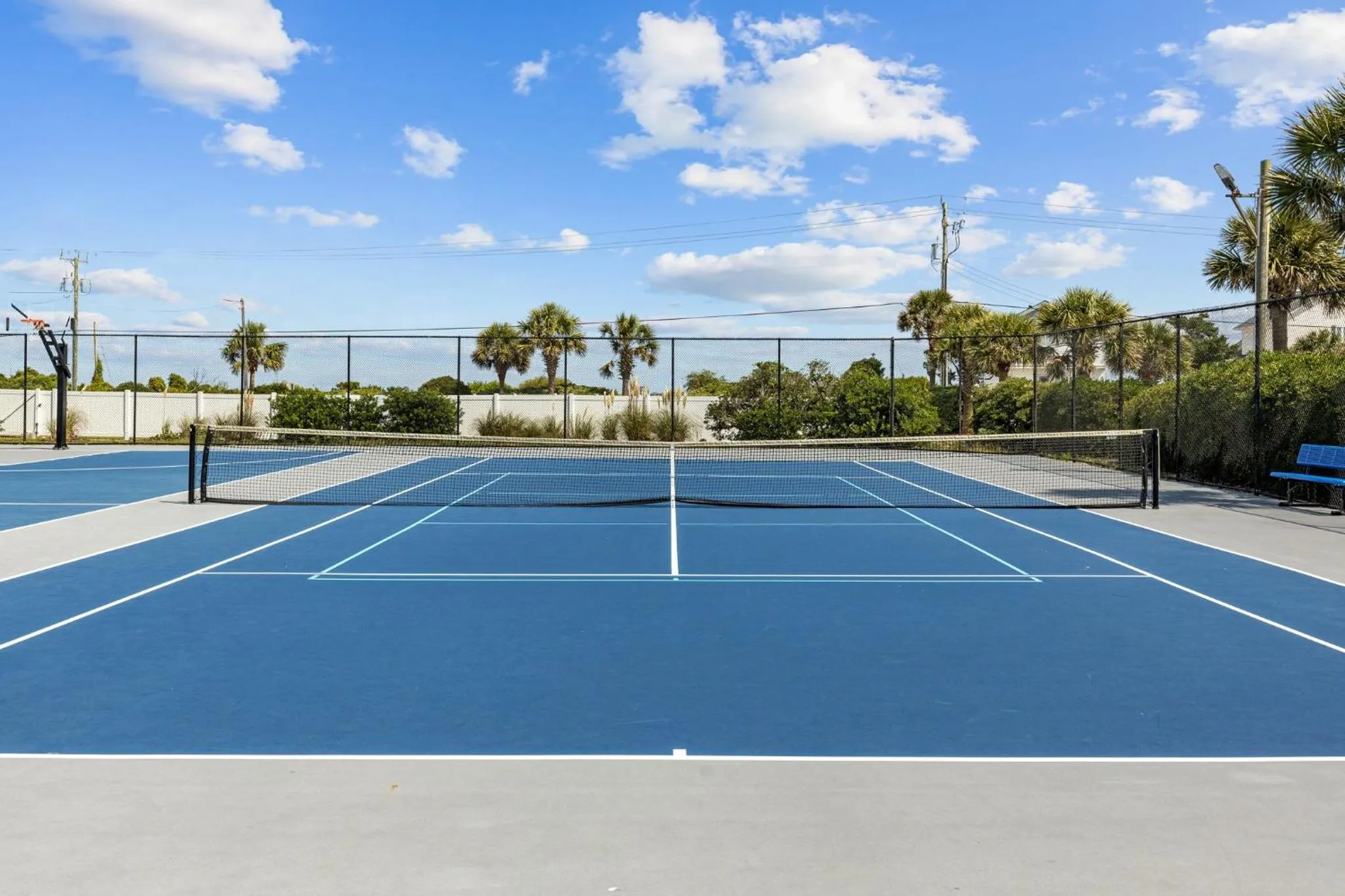 Tennis court in A Place at the Beach III
