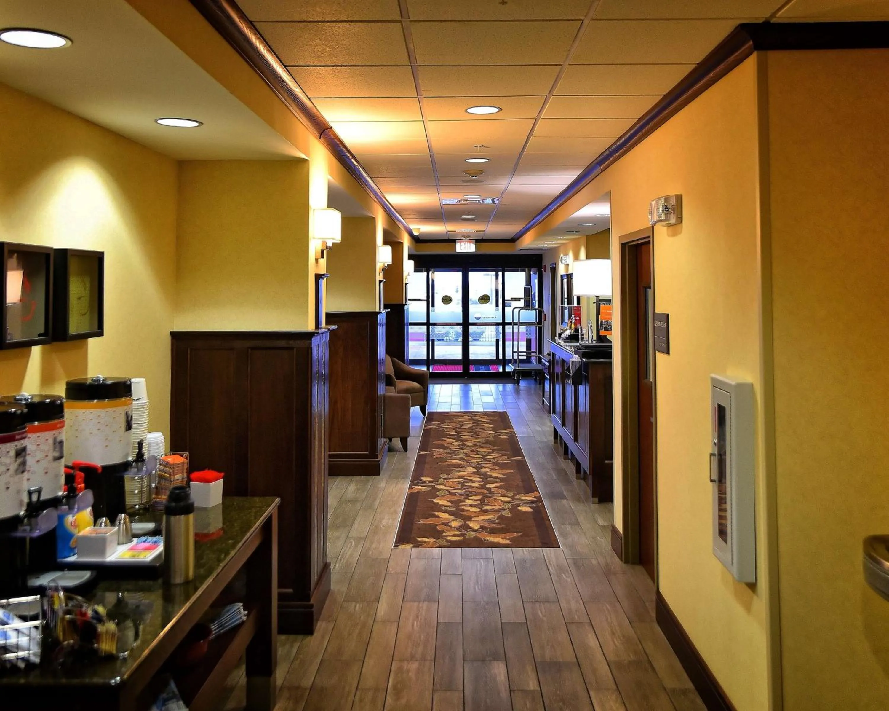 Lobby or reception in Hampton Inn Geneseo