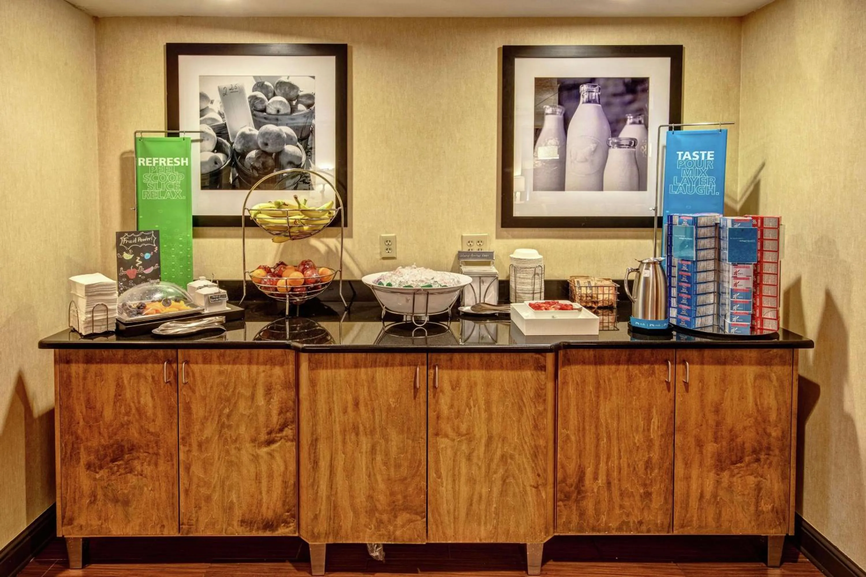 Breakfast in Hampton Inn Elizabeth City