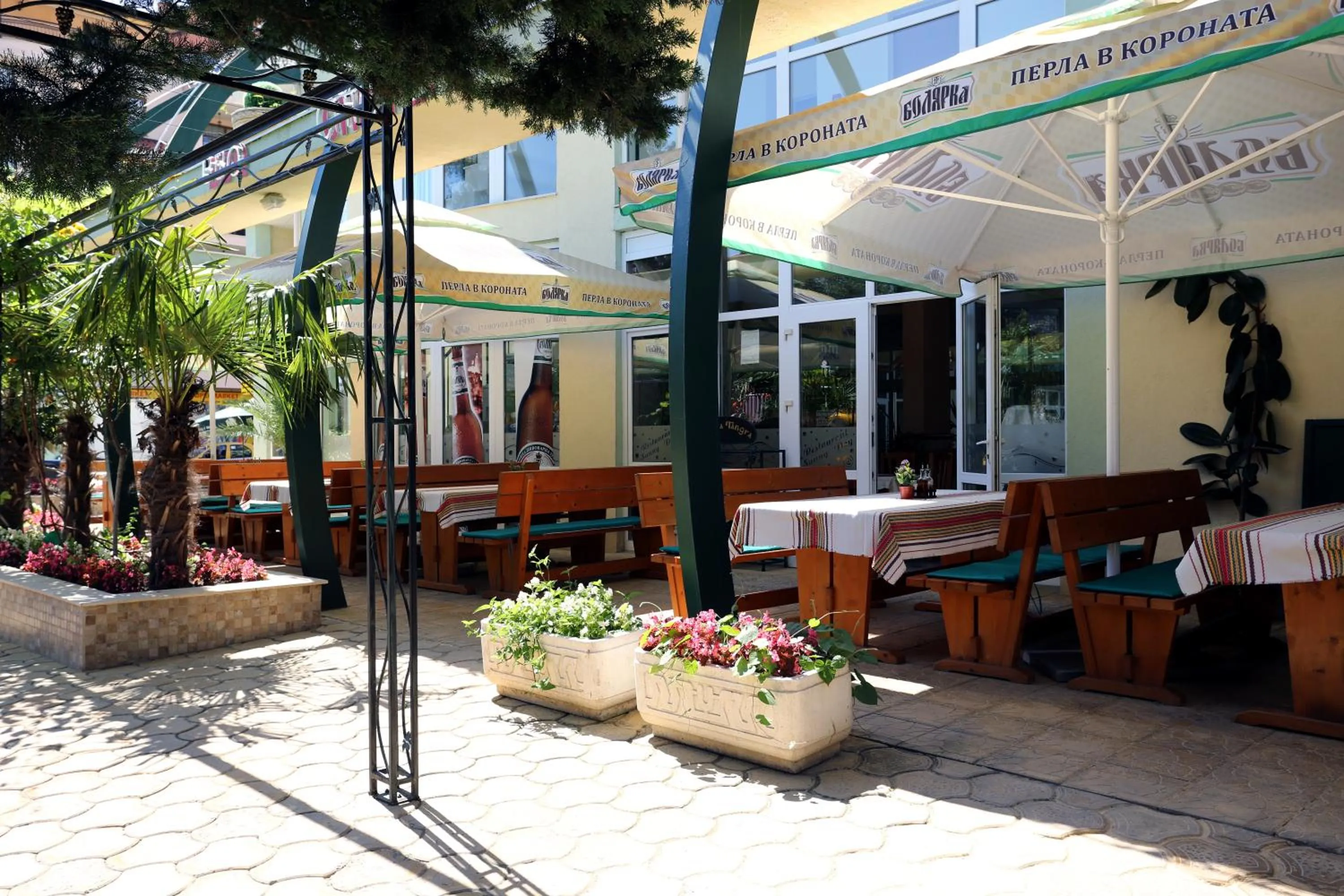 Patio in Sunny Day Club Hotel