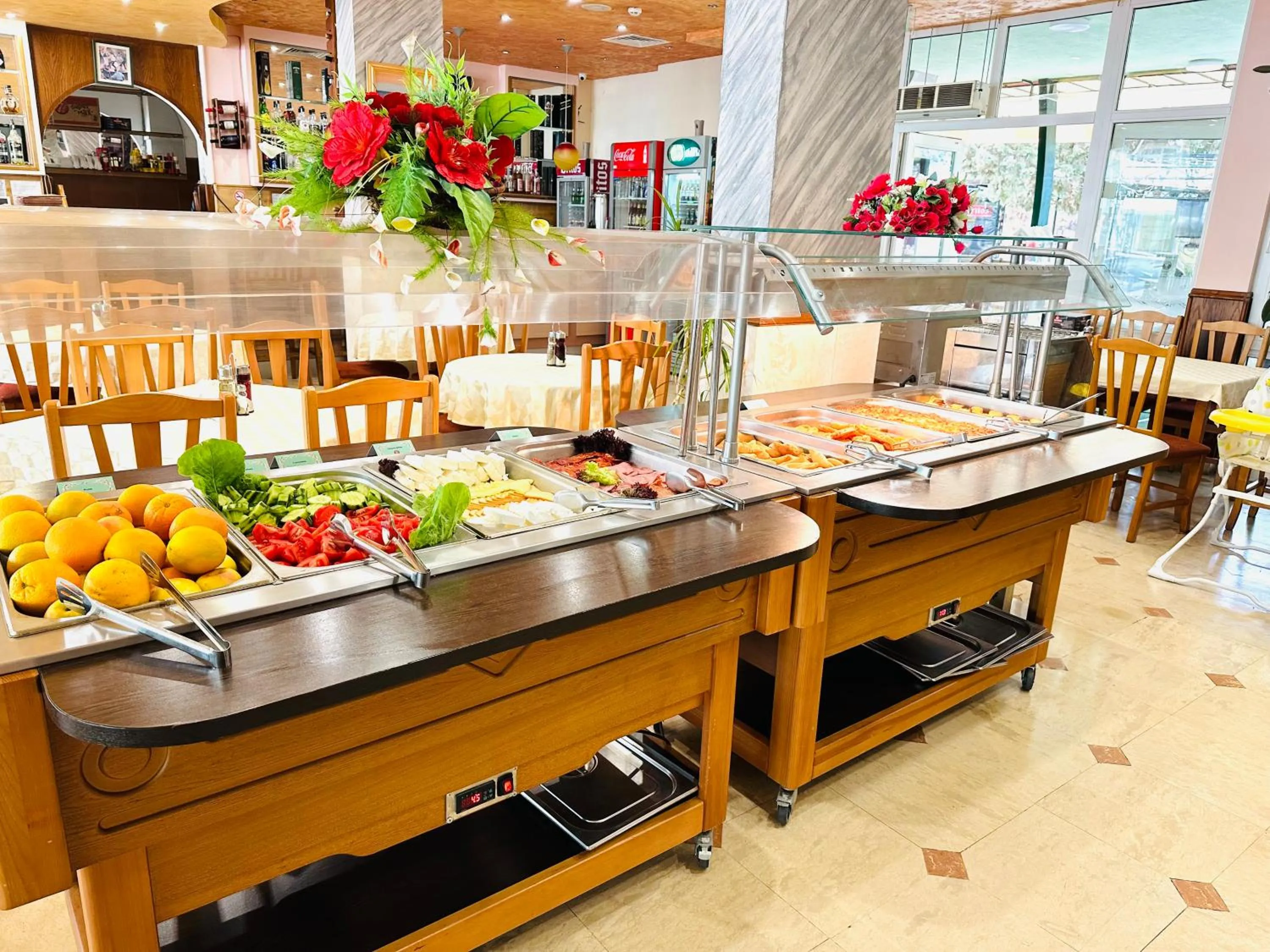 Buffet breakfast in Sunny Day Club Hotel