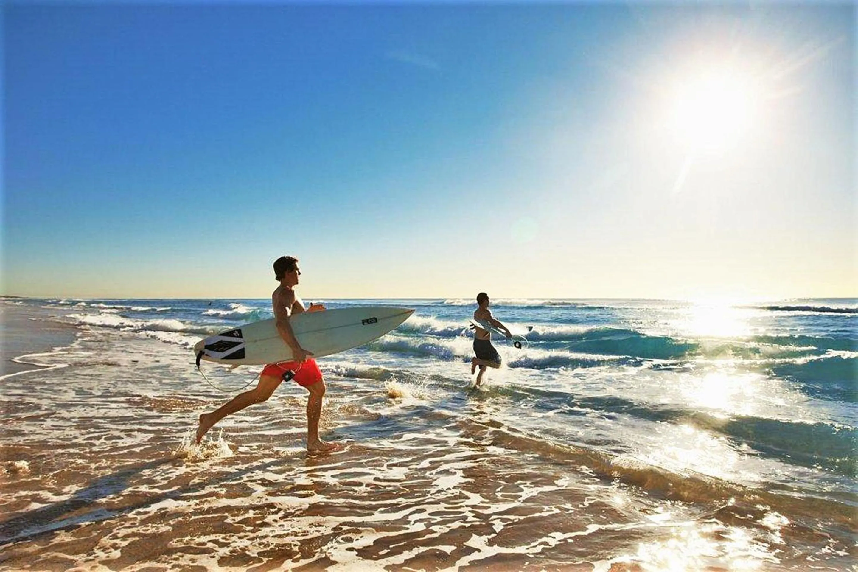 Beach in Sandcastles On Currumbin Beachfront, Gold Coast