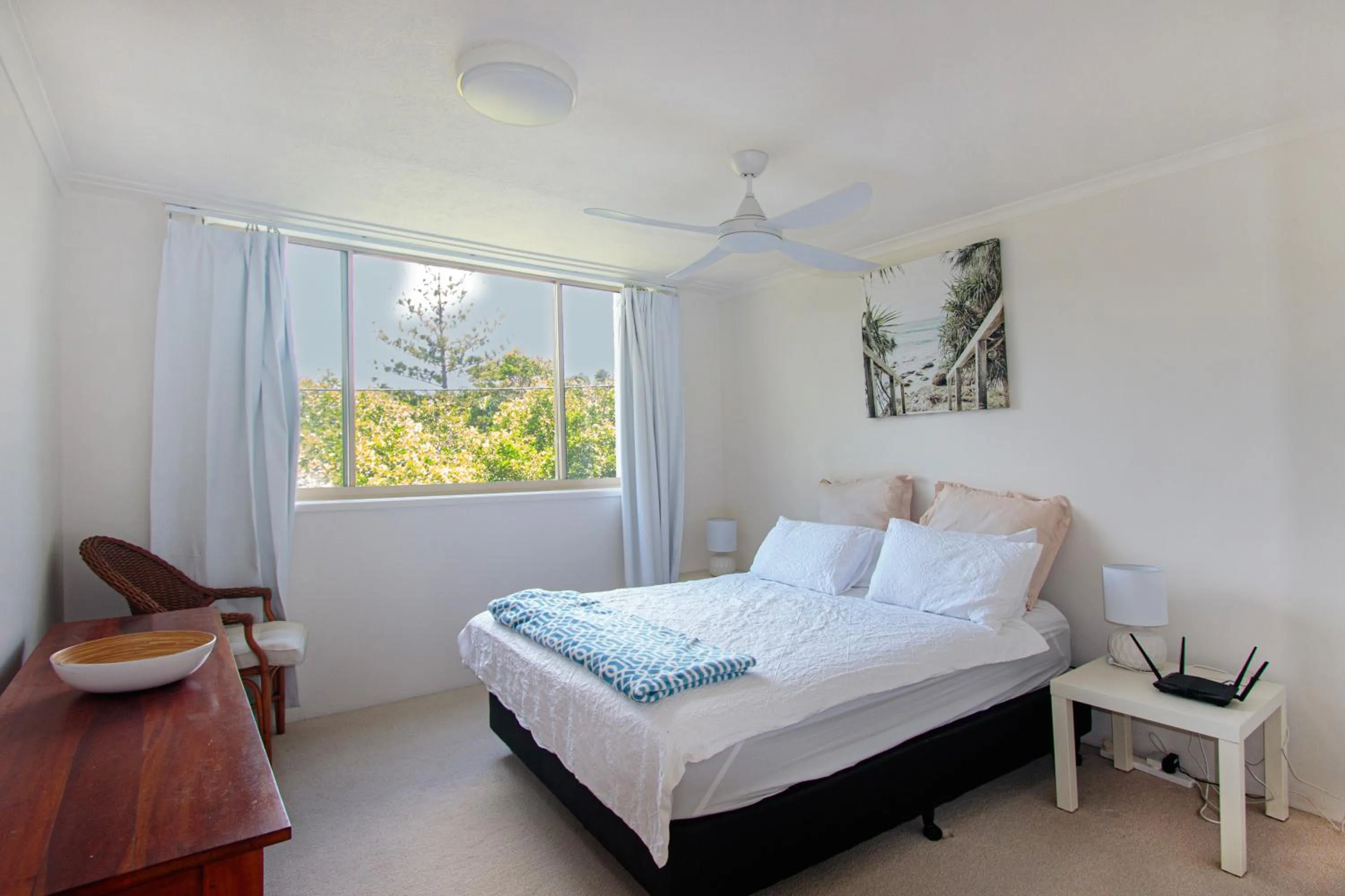 Bedroom, Bed in Sandcastles On Currumbin Beachfront, Gold Coast