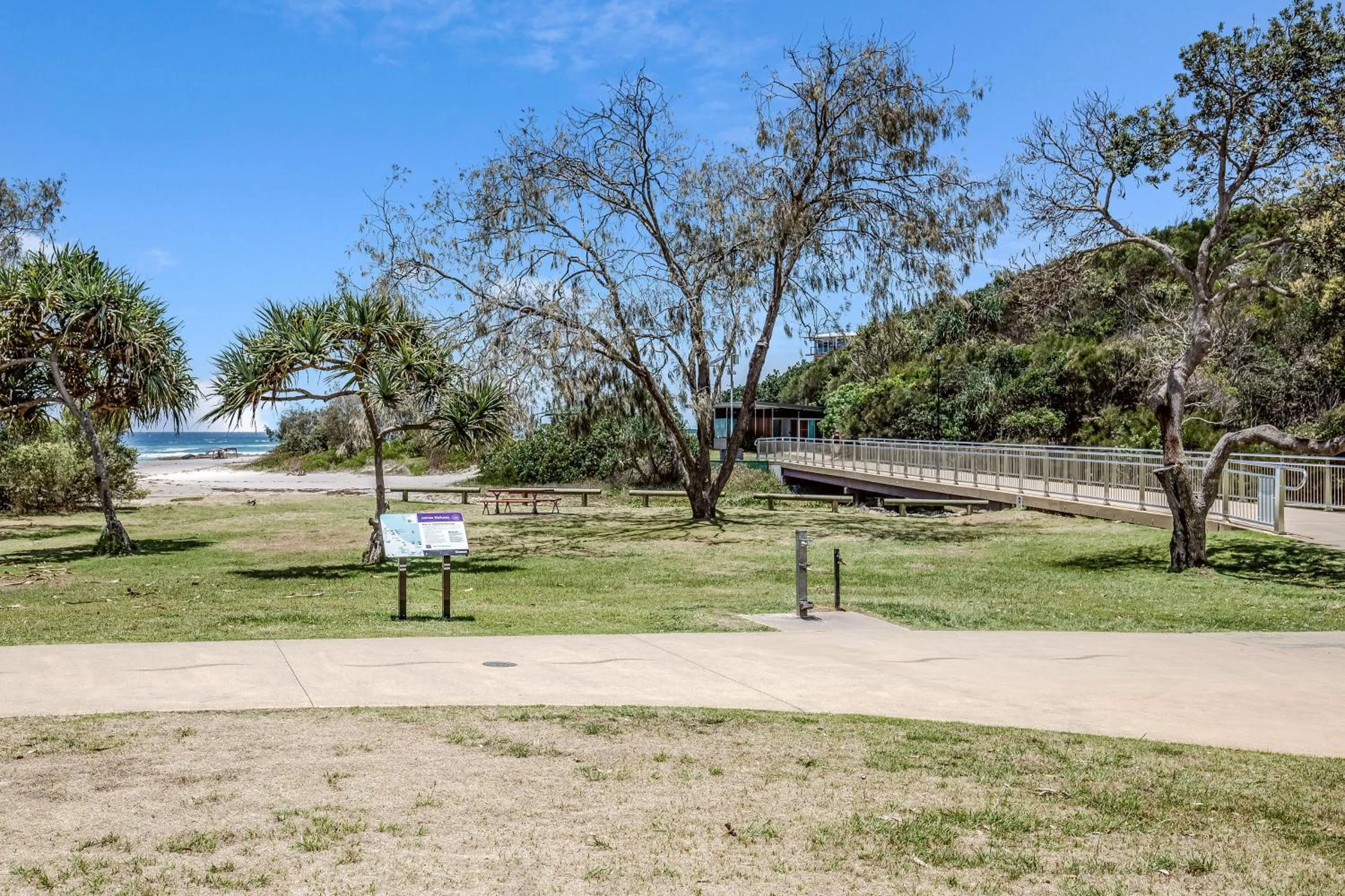 Natural landscape in Sandcastles On Currumbin Beachfront, Gold Coast