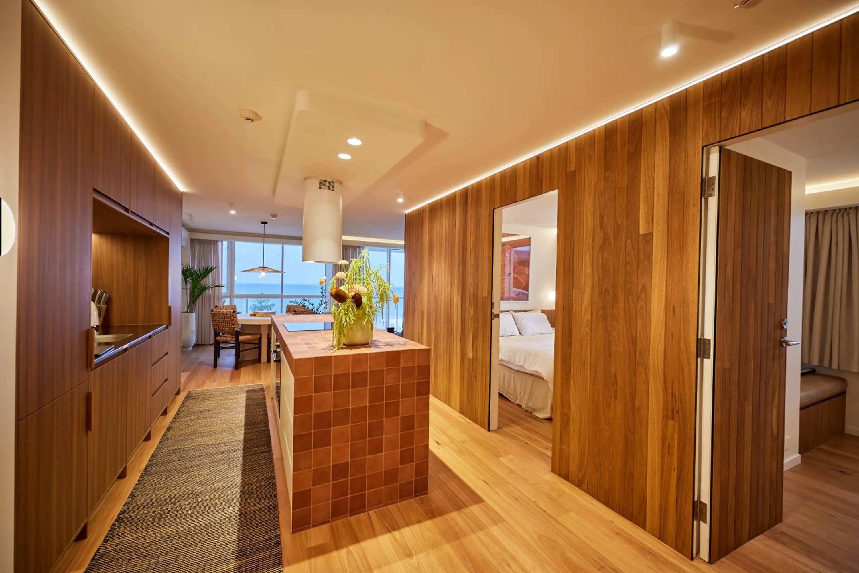 kitchen in Burleigh Beach Tower