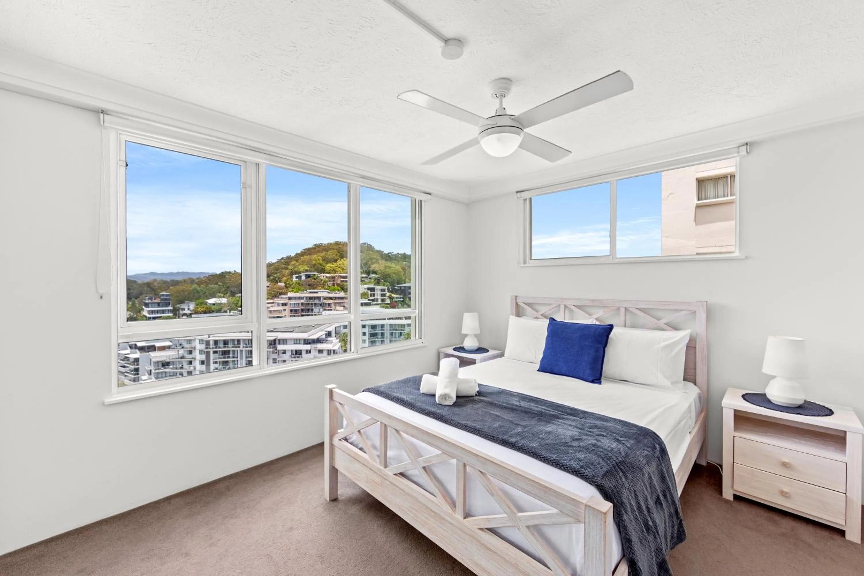 Bed in Burleigh Beach Tower