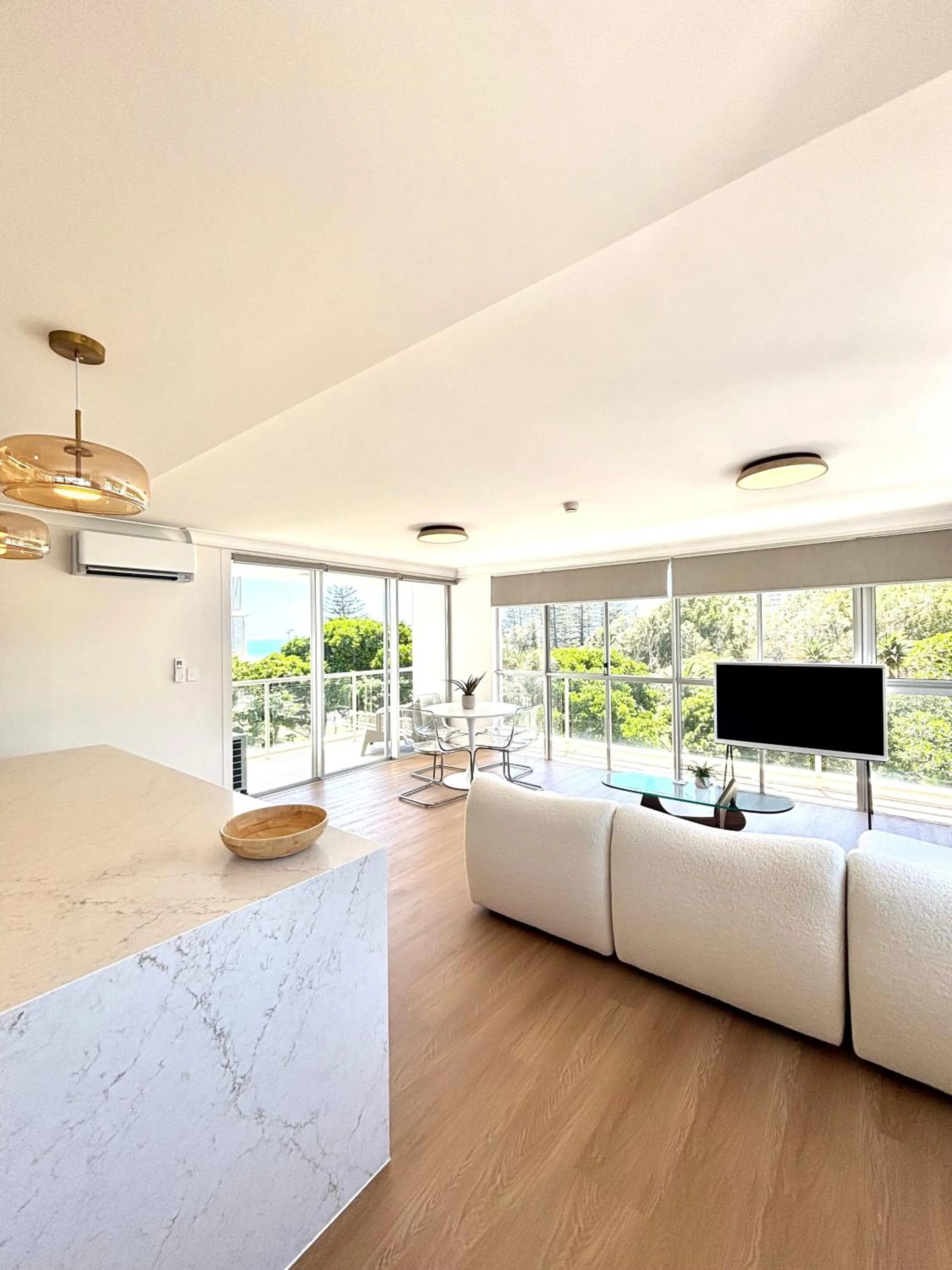 Living room in Burleigh Beach Tower