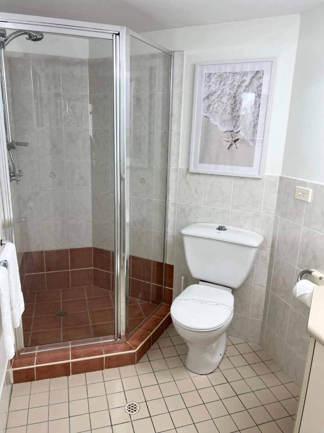 Bathroom in White Crest Apartments