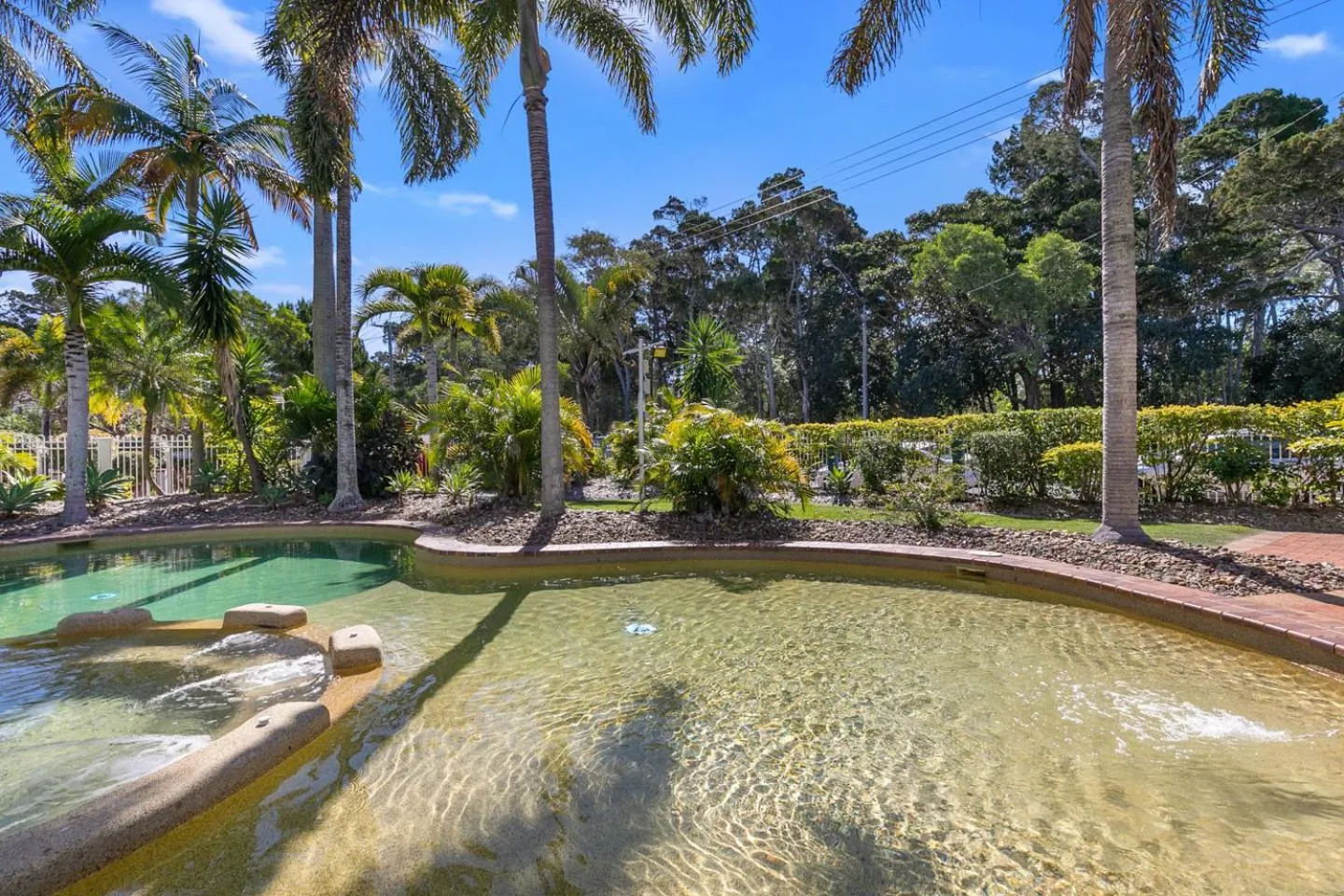 Swimming pool in White Crest Apartments