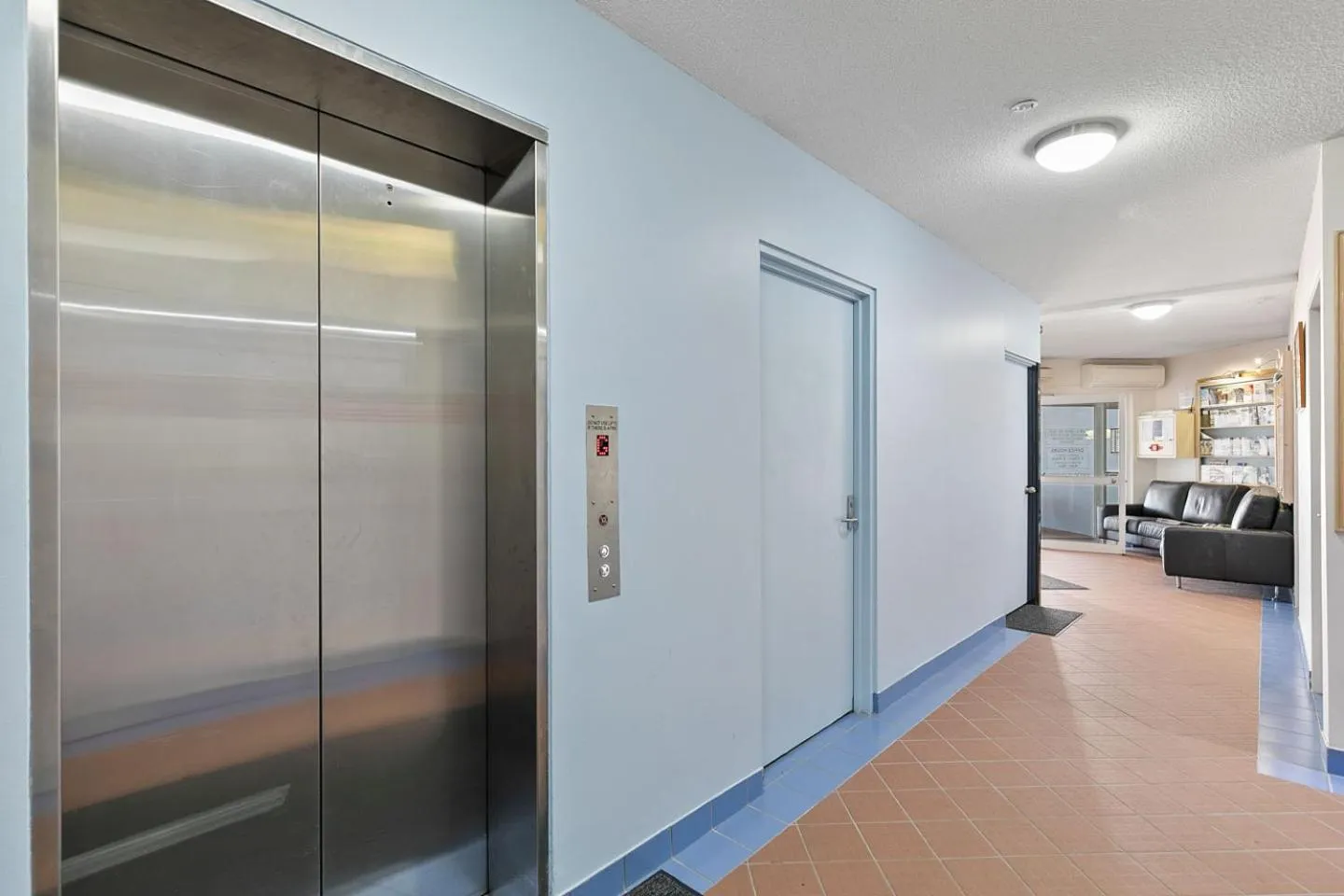 elevator in White Crest Apartments