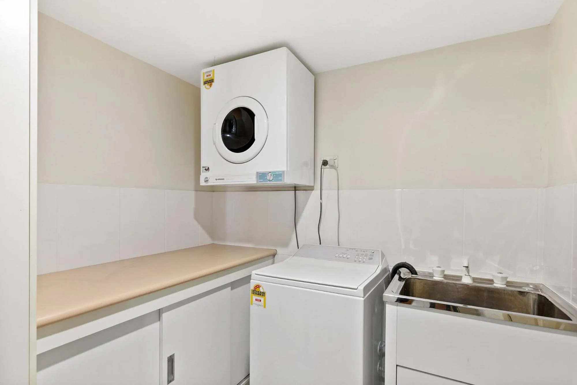 laundry in White Crest Apartments
