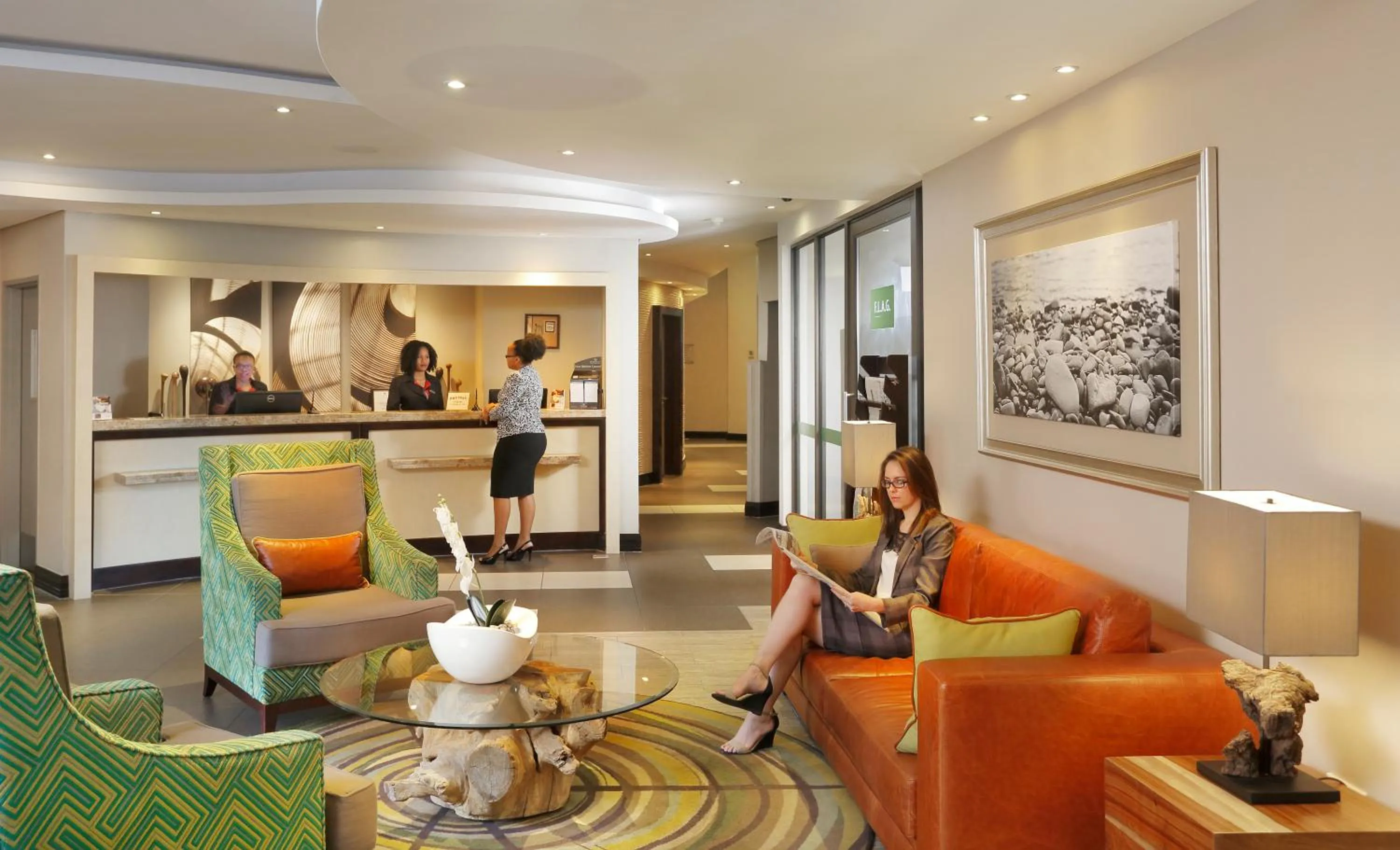 Lobby or reception in Peermont Metcourt at Umfolozi, Empangeni