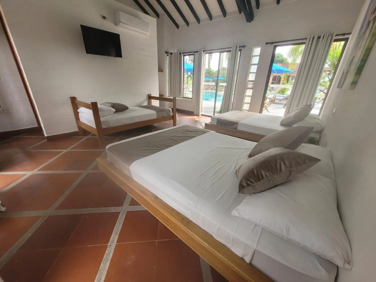 Photo of the whole room, Bed in La Manola Finca Hotel