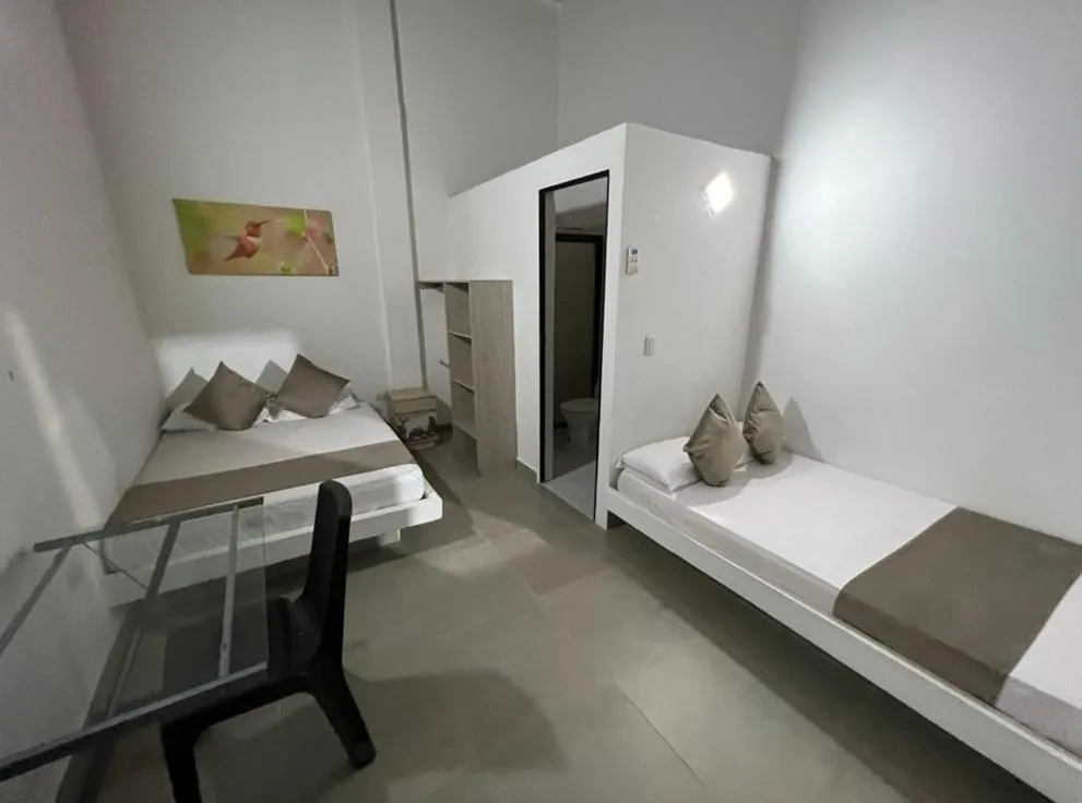 Bed in La Manola Finca Hotel