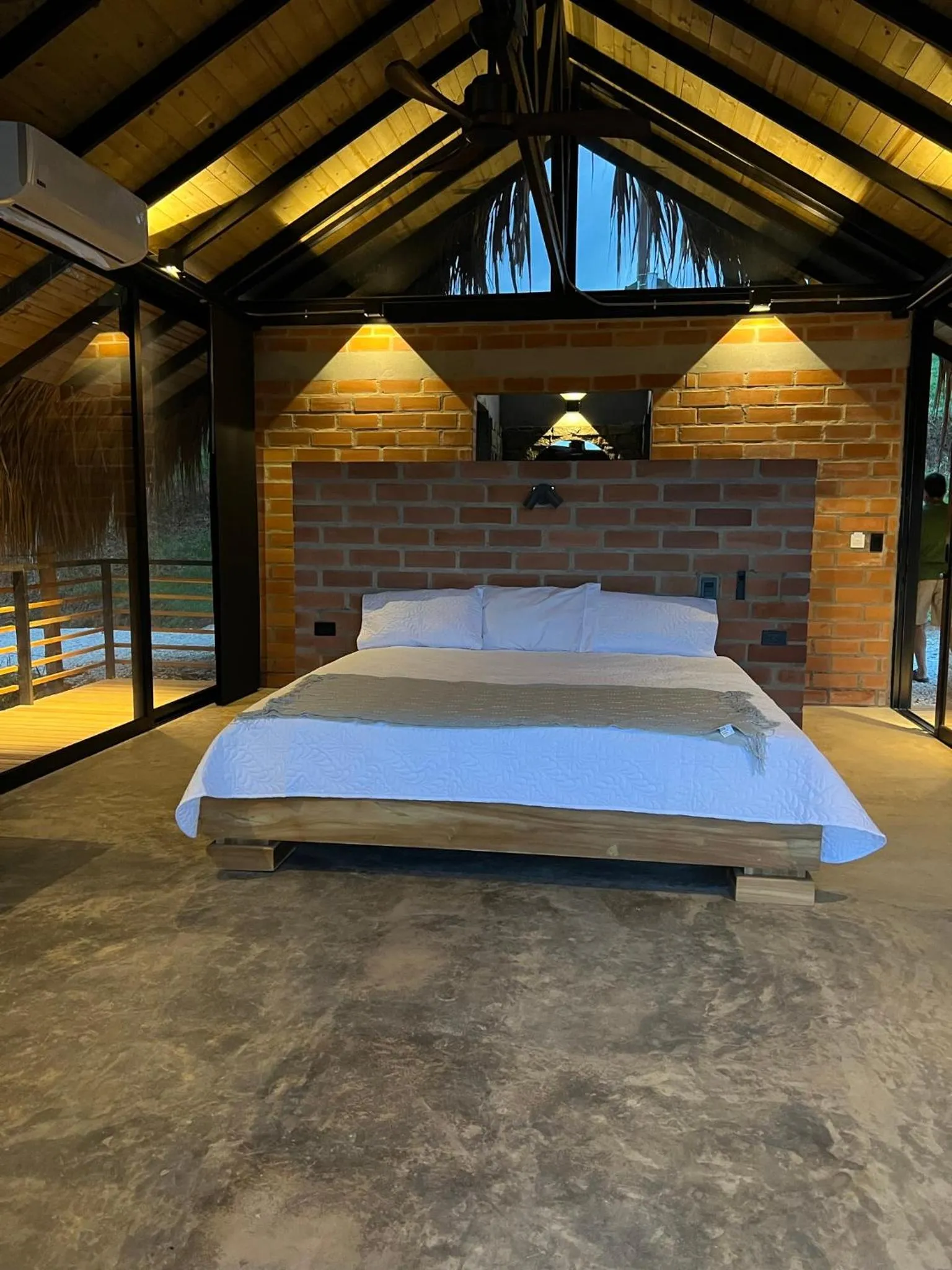 Bed in La Manola Finca Hotel