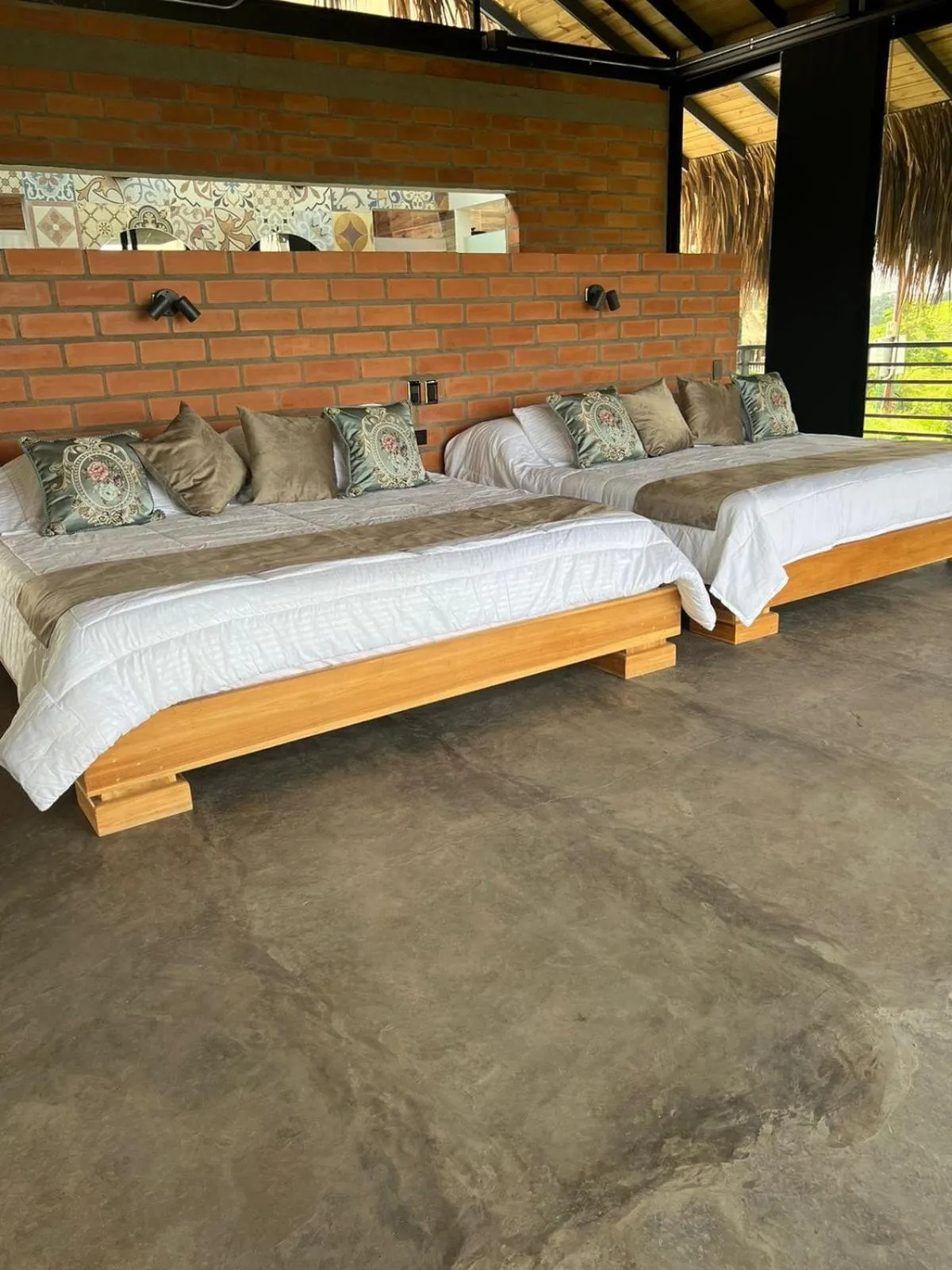 Bed in La Manola Finca Hotel