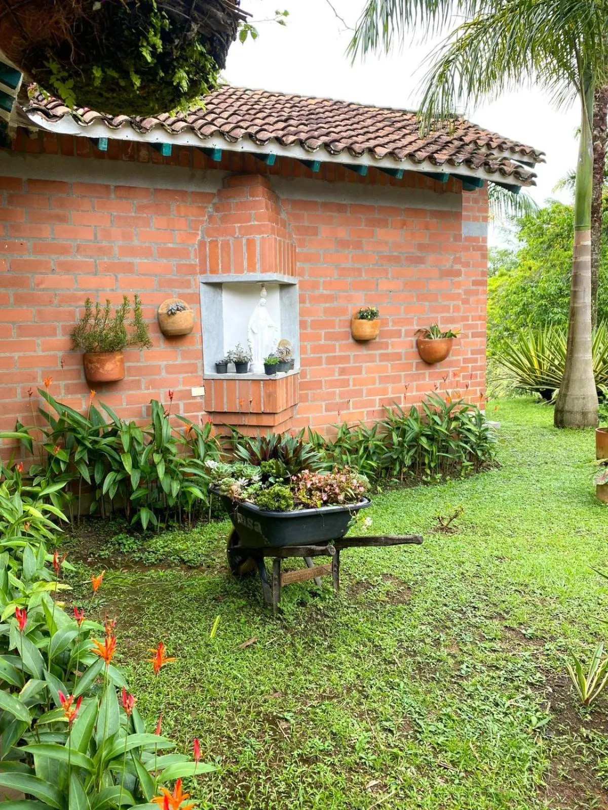 Garden view in La Manola Finca Hotel