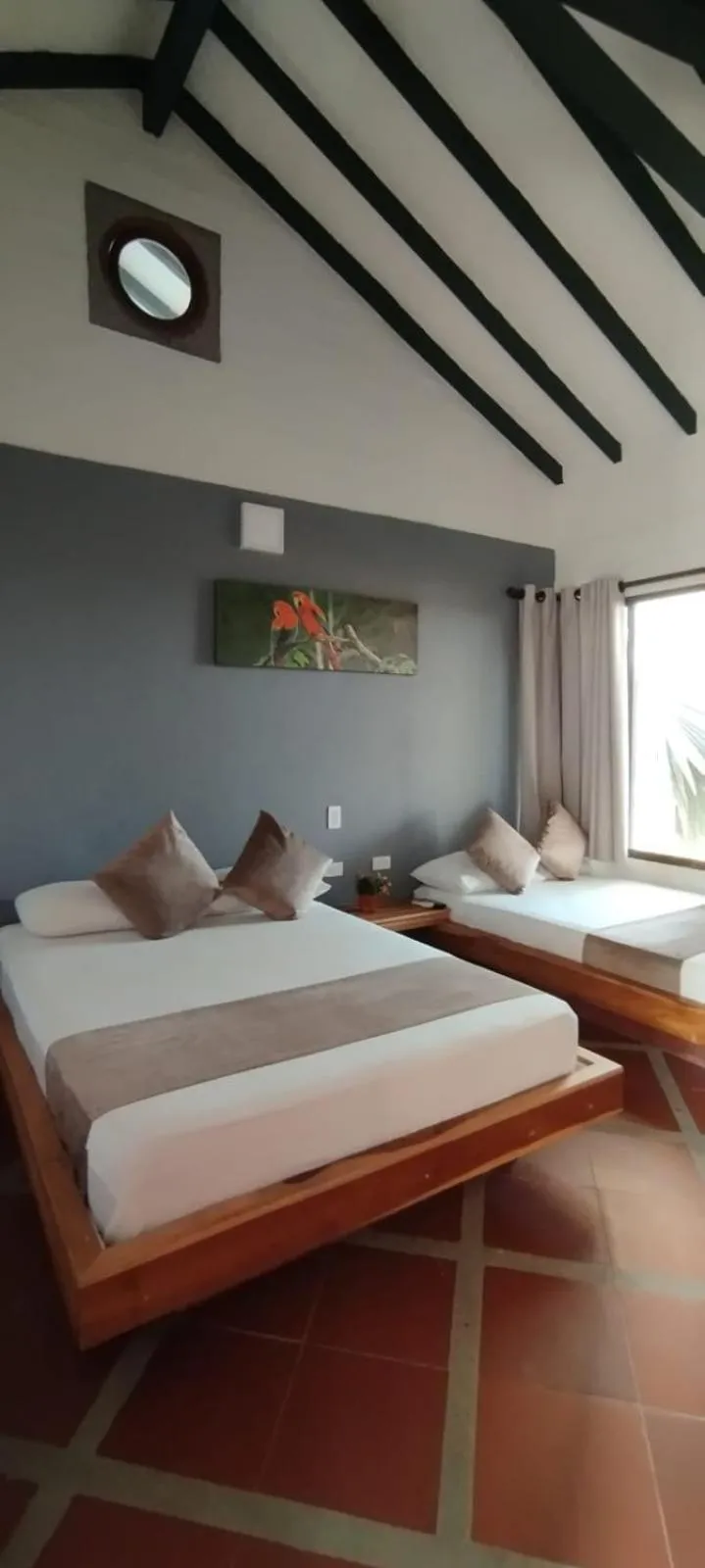 Bed in La Manola Finca Hotel