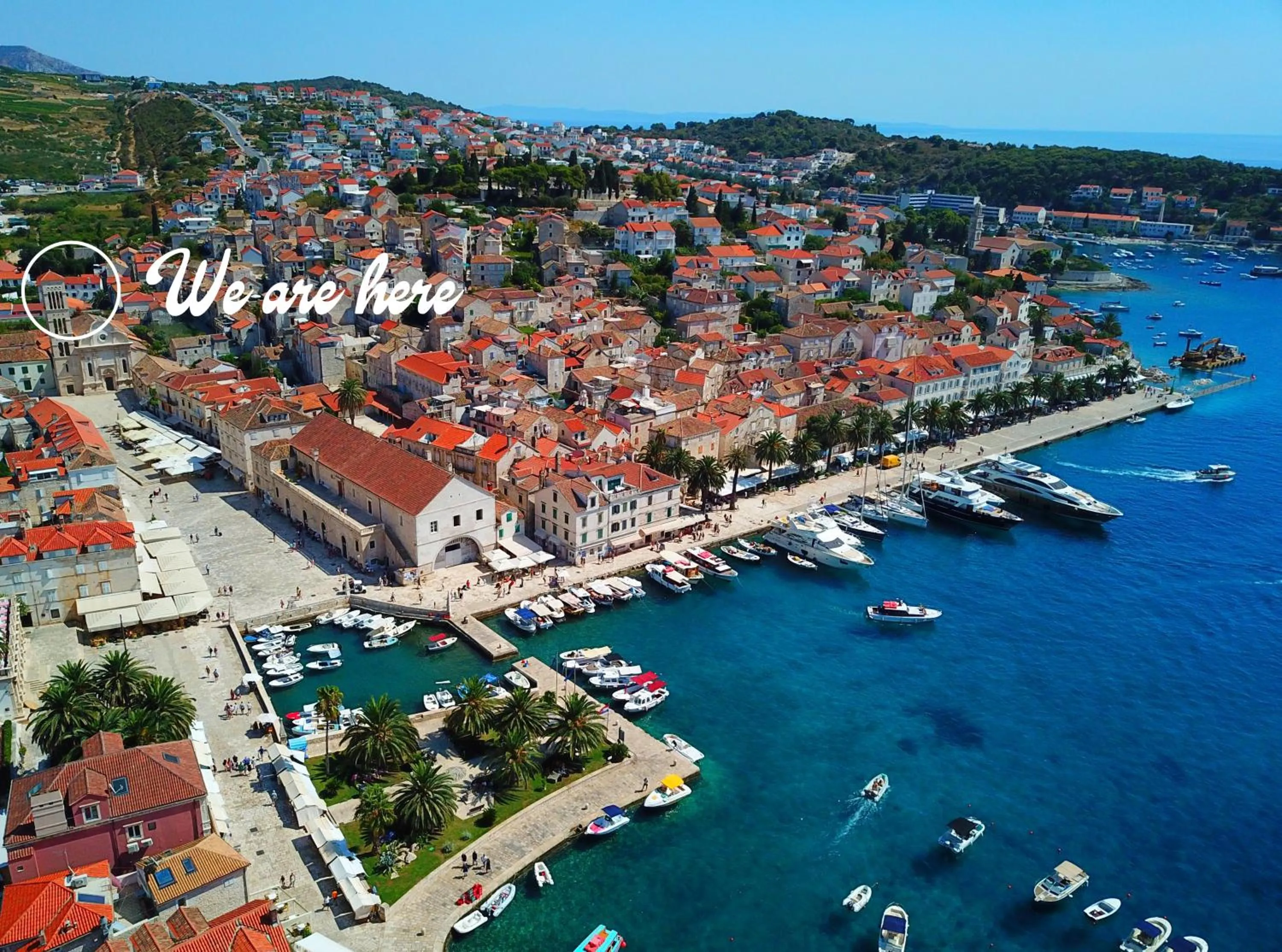 Bird's eye view in Apartments Stipisic