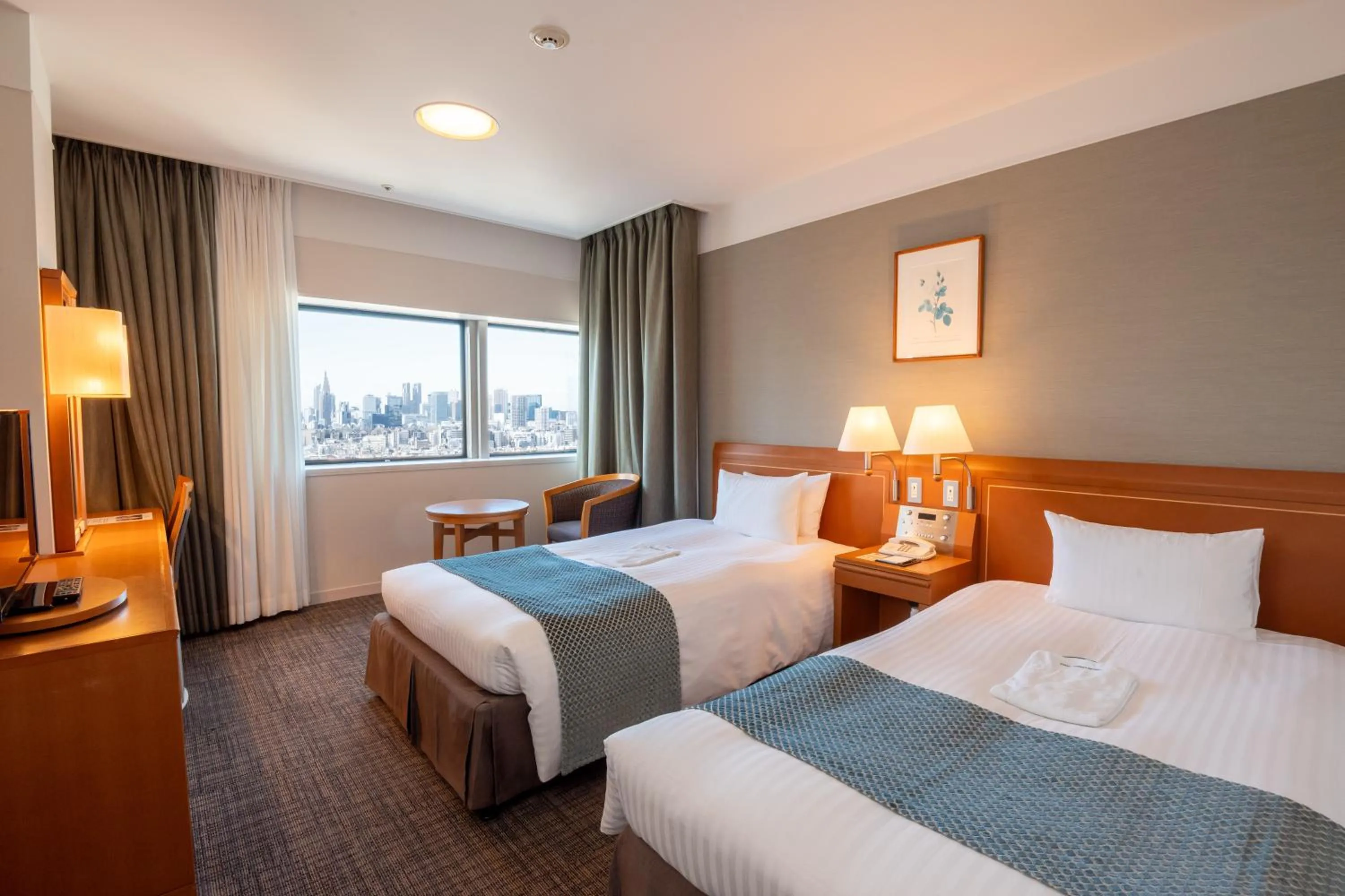 Photo of the whole room, Bed in Toshi Center Hotel