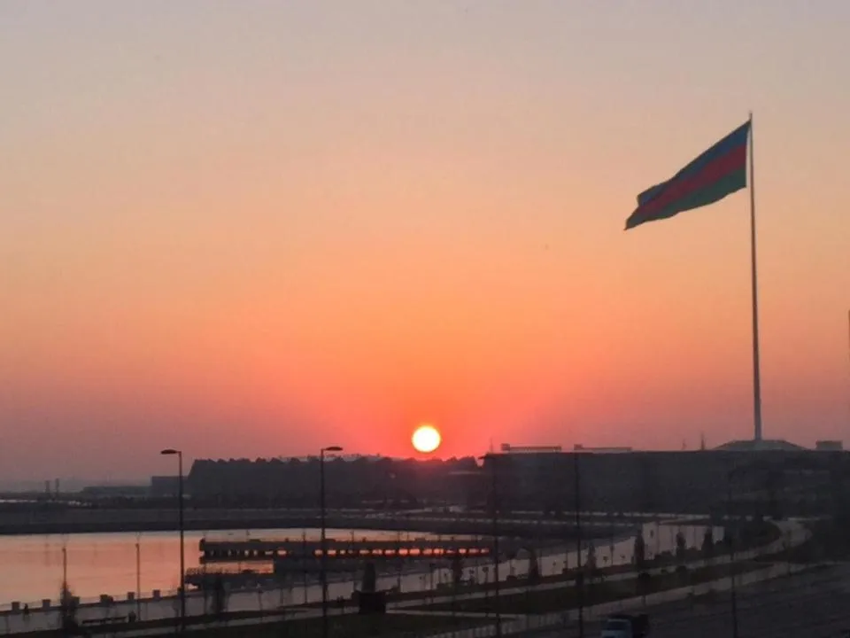 Sunset in Riviera Hotel