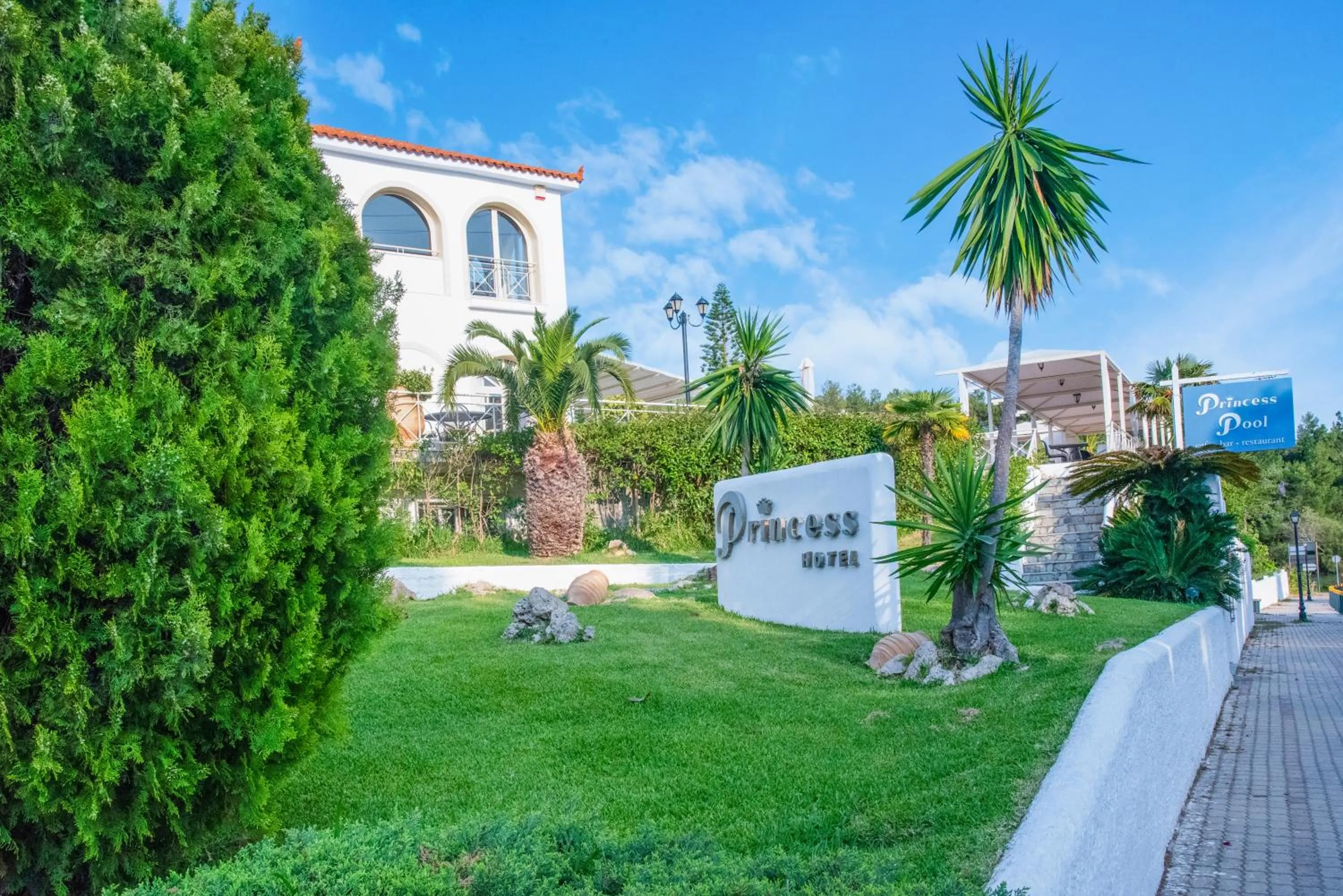 Property building in Princess Hotel